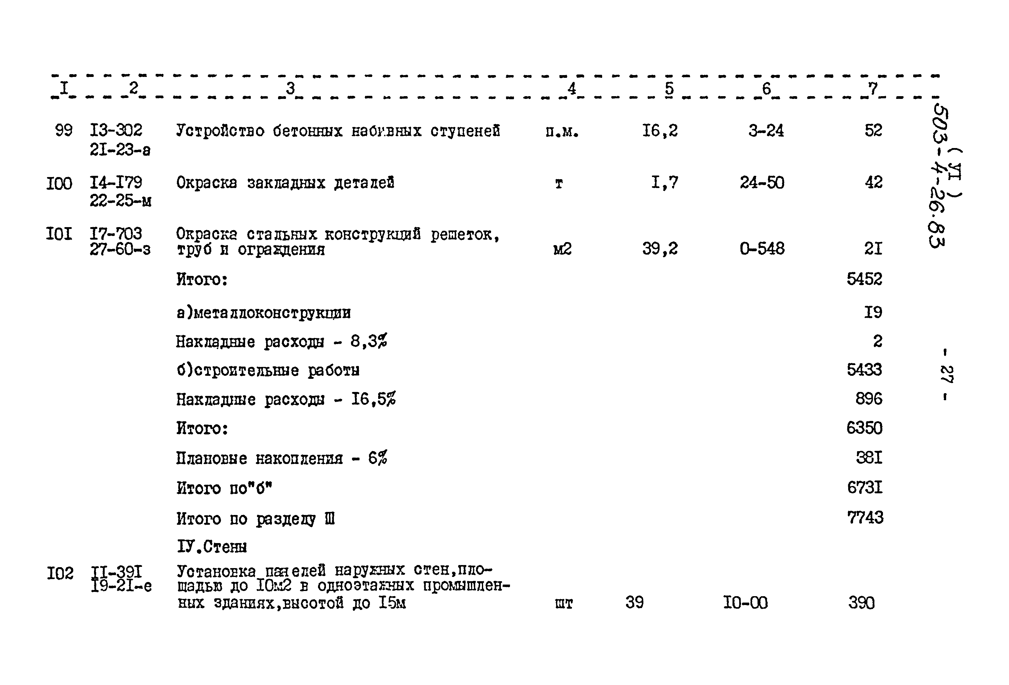 Типовой проект 503-4-26.83