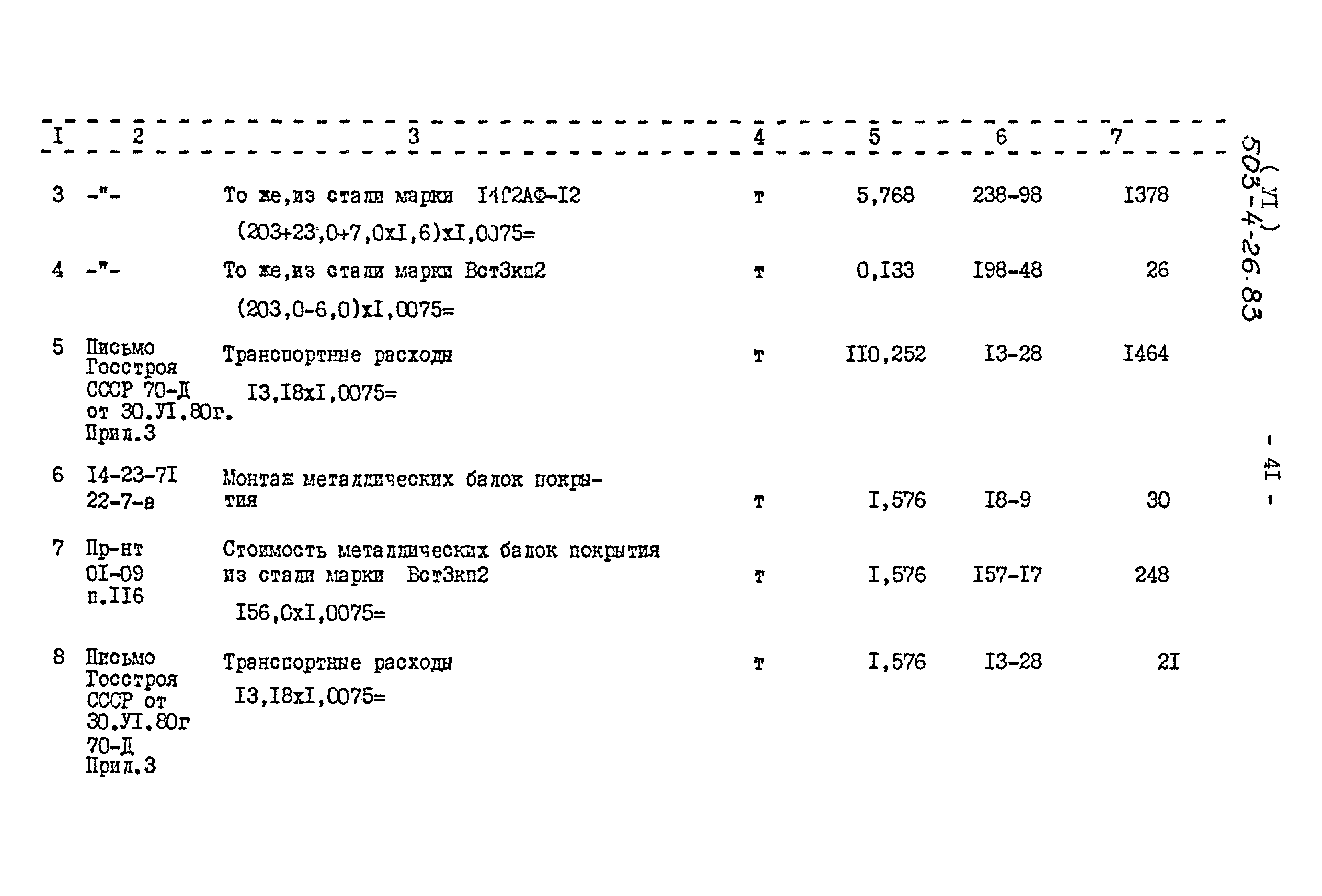 Типовой проект 503-4-26.83