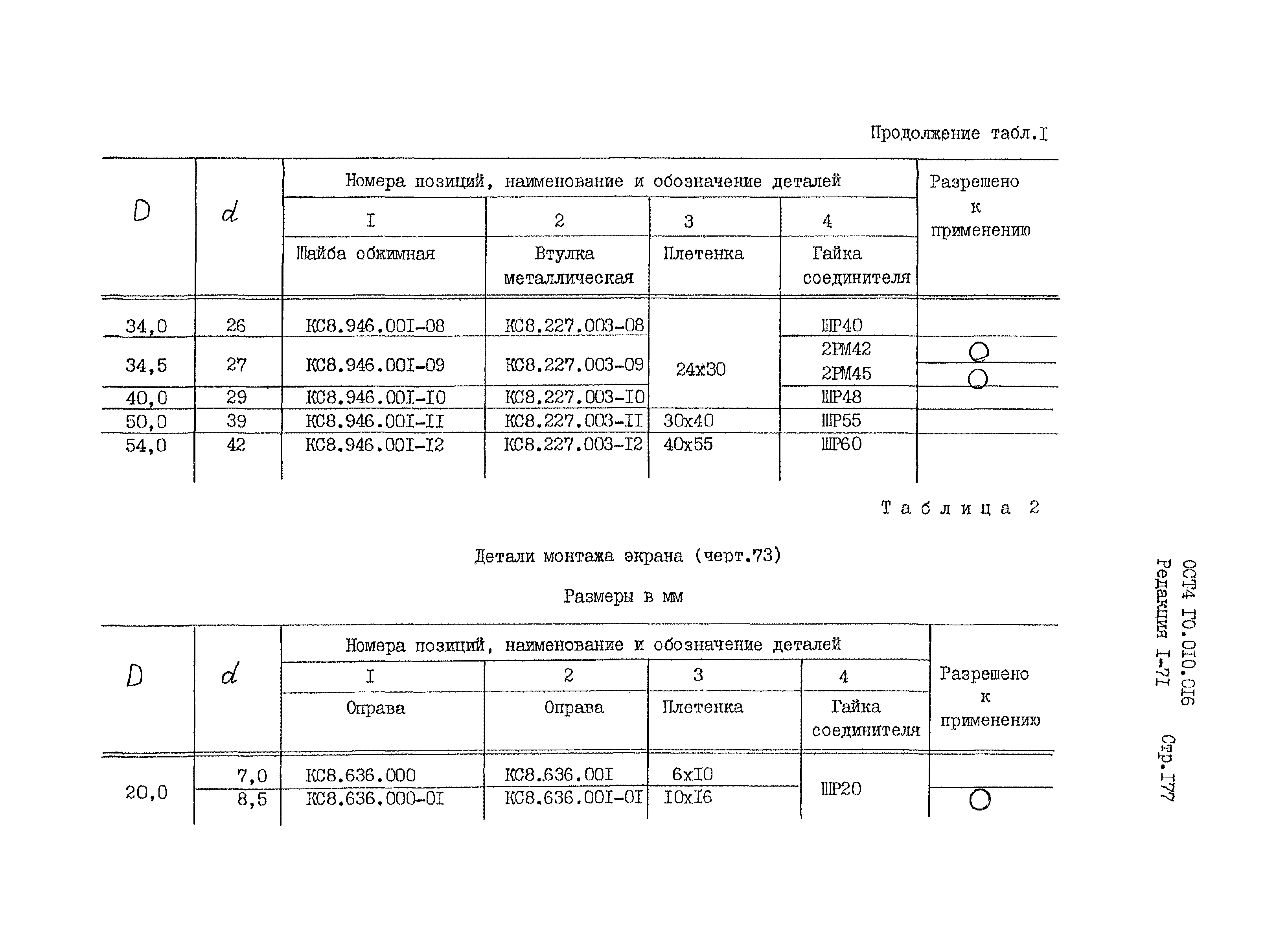 ОСТ 4 Г0.010.016