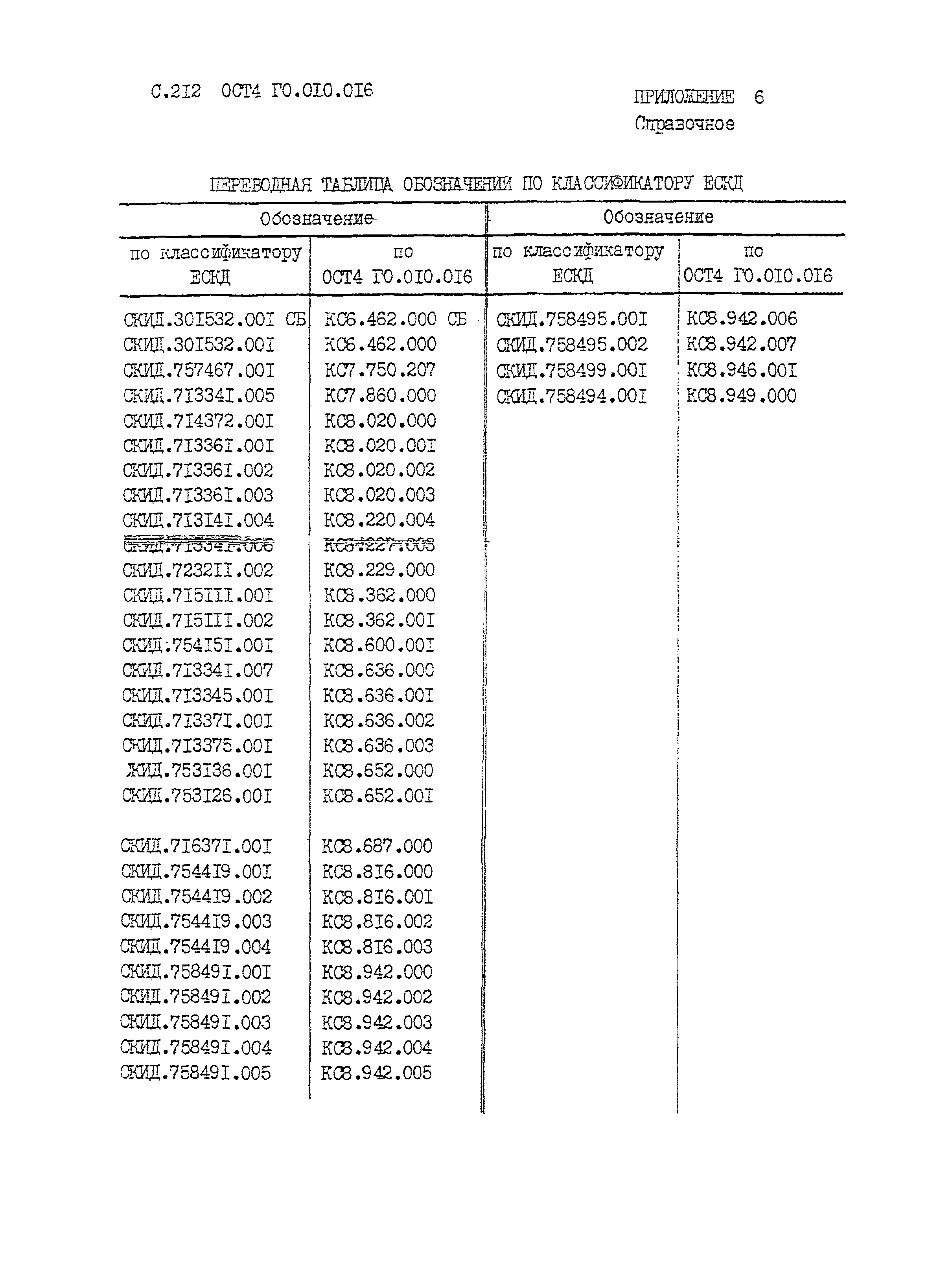 ОСТ 4 Г0.010.016