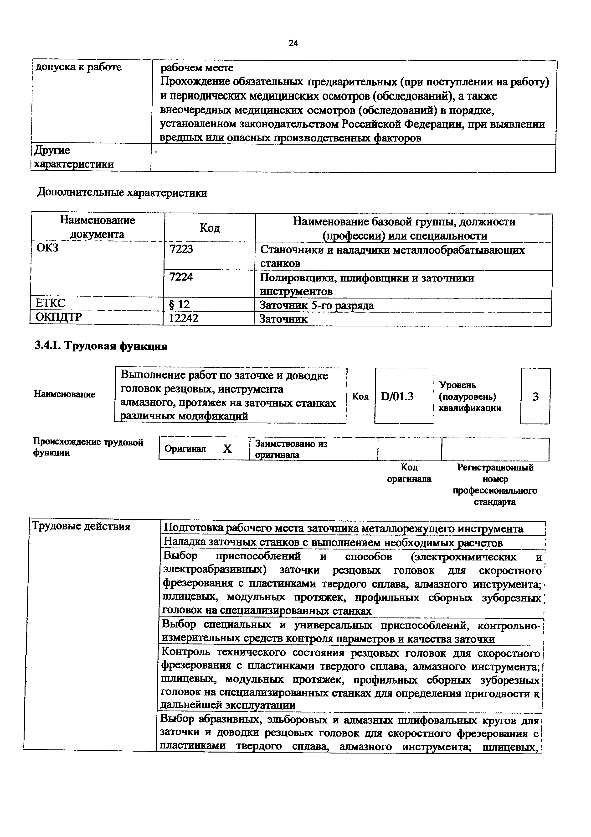 Приказ 1133н