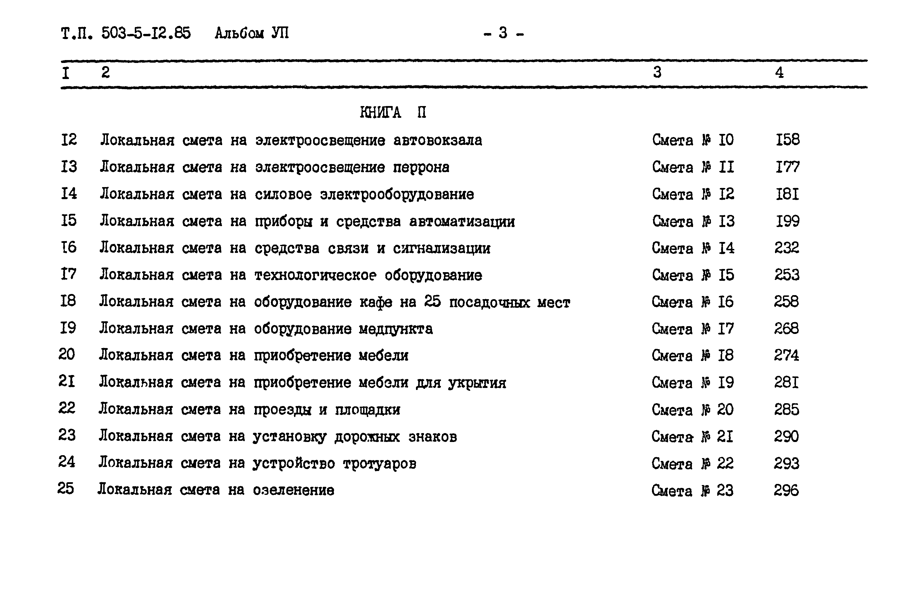 Типовой проект 503-5-12.85