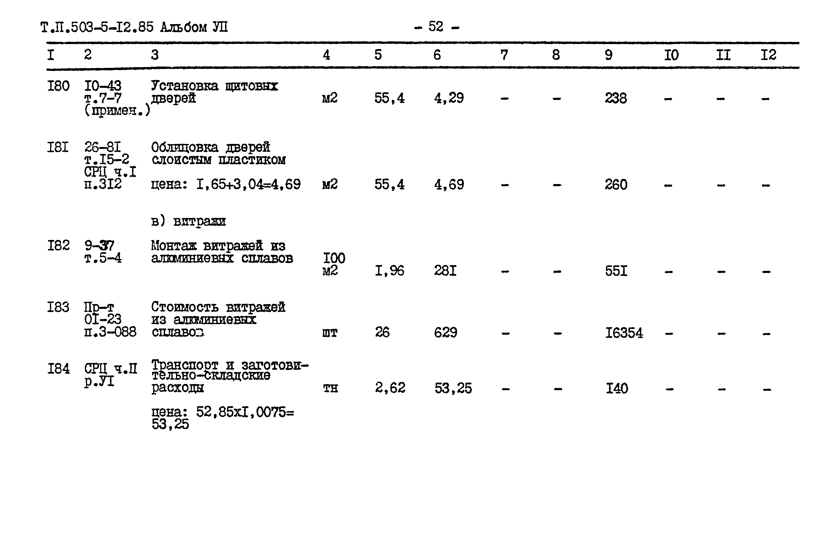 Типовой проект 503-5-12.85