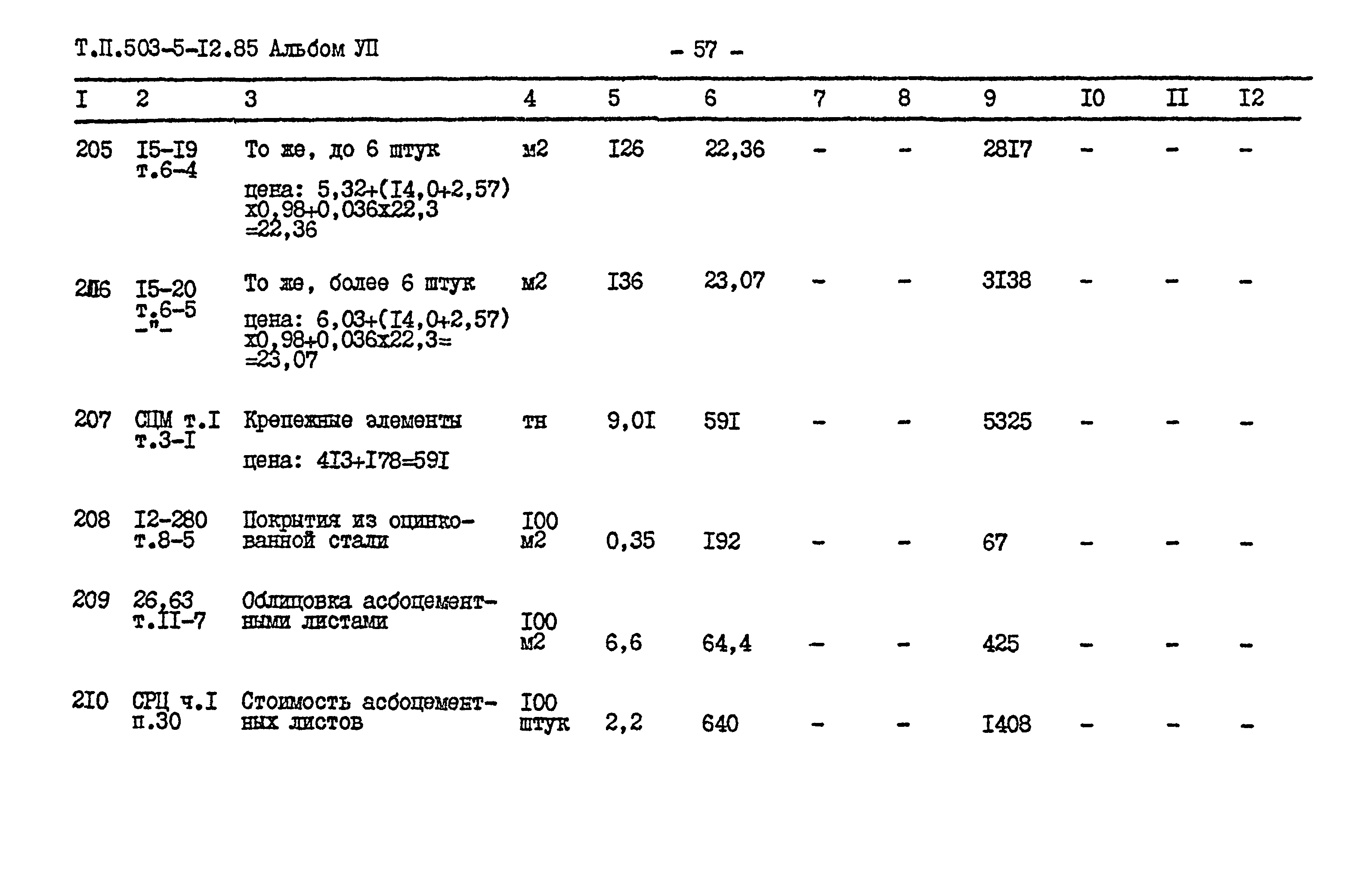 Типовой проект 503-5-12.85