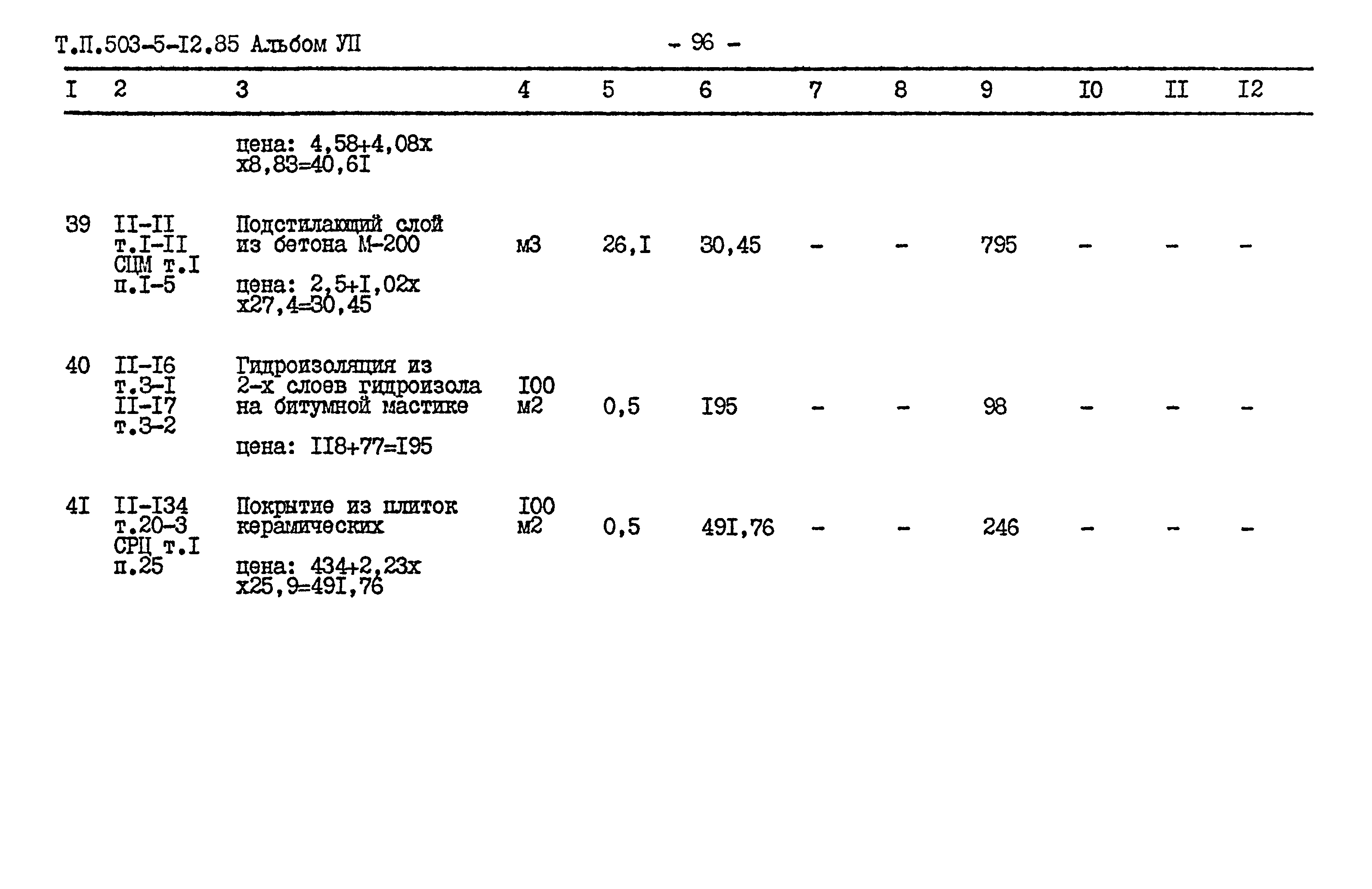 Типовой проект 503-5-12.85