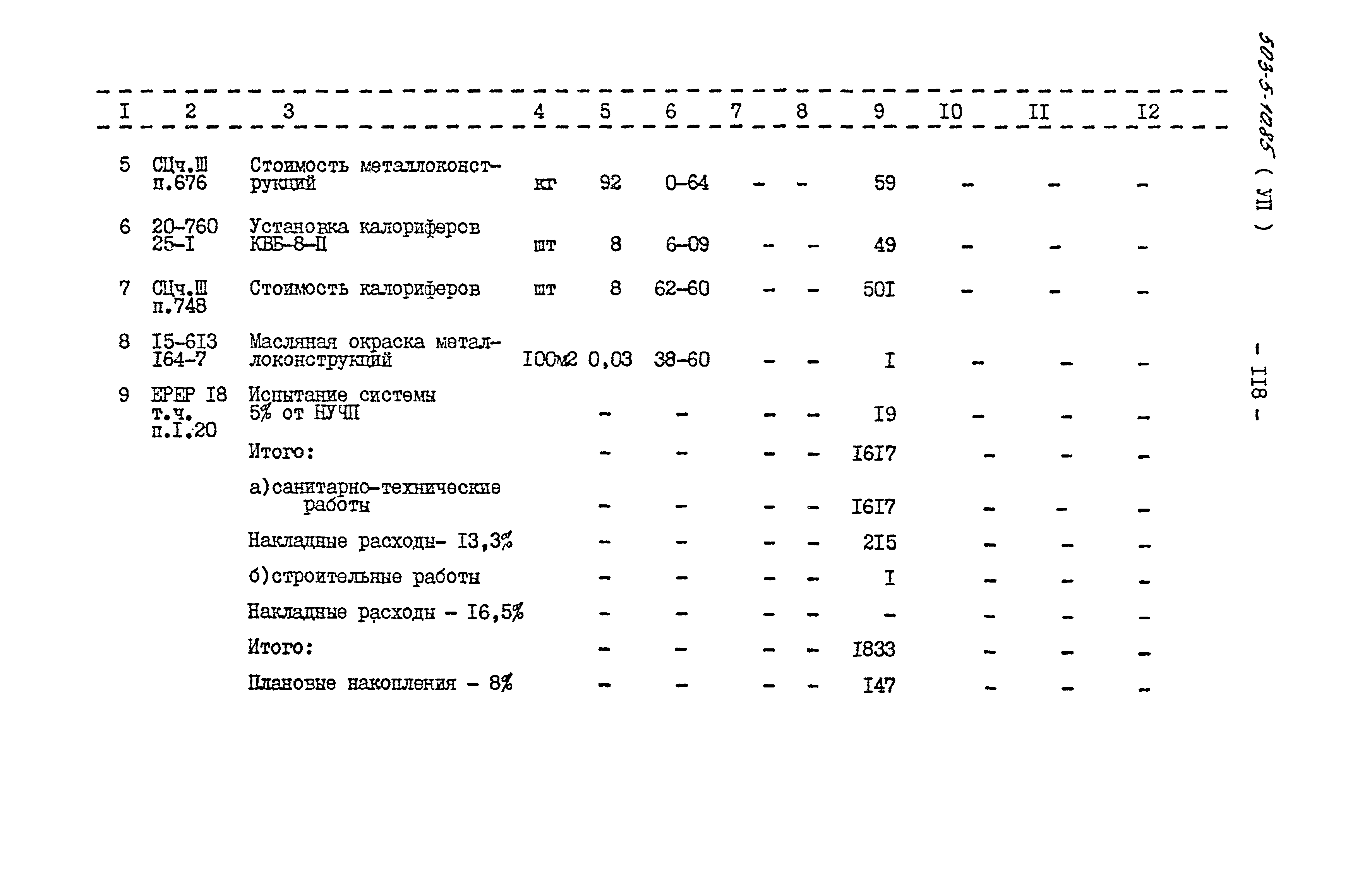 Типовой проект 503-5-10.85