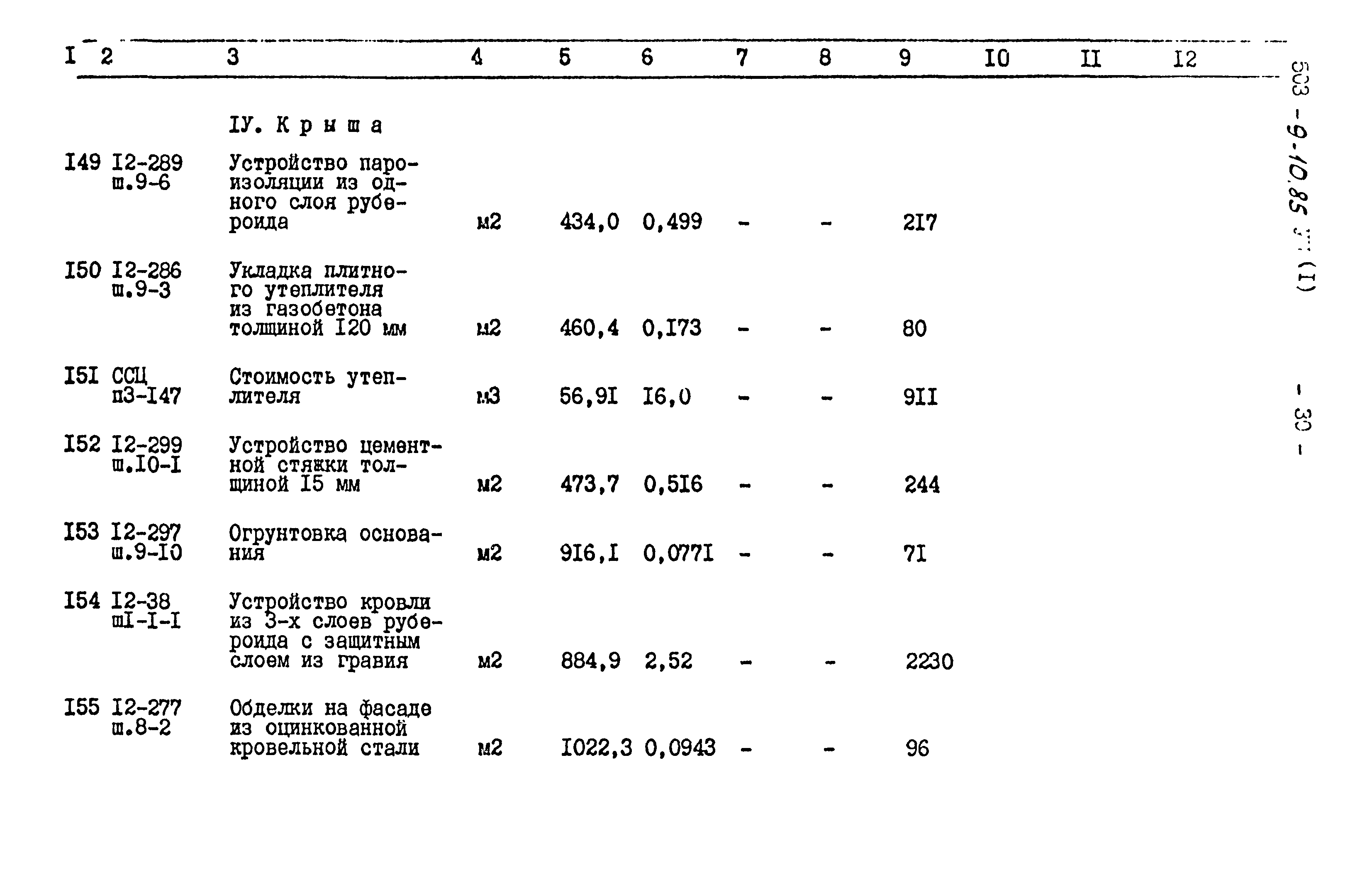 Типовой проект 503-9-10.85