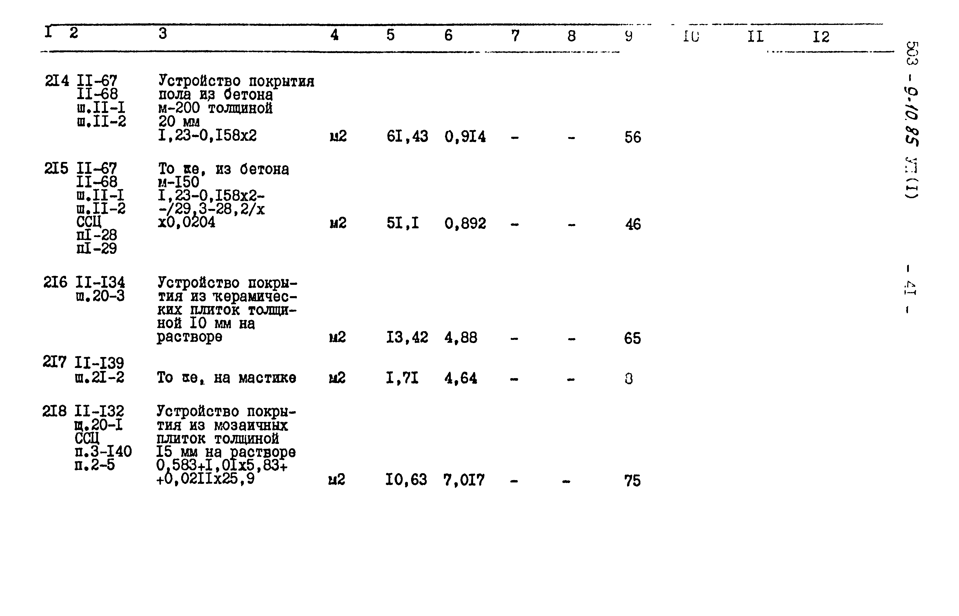 Типовой проект 503-9-10.85