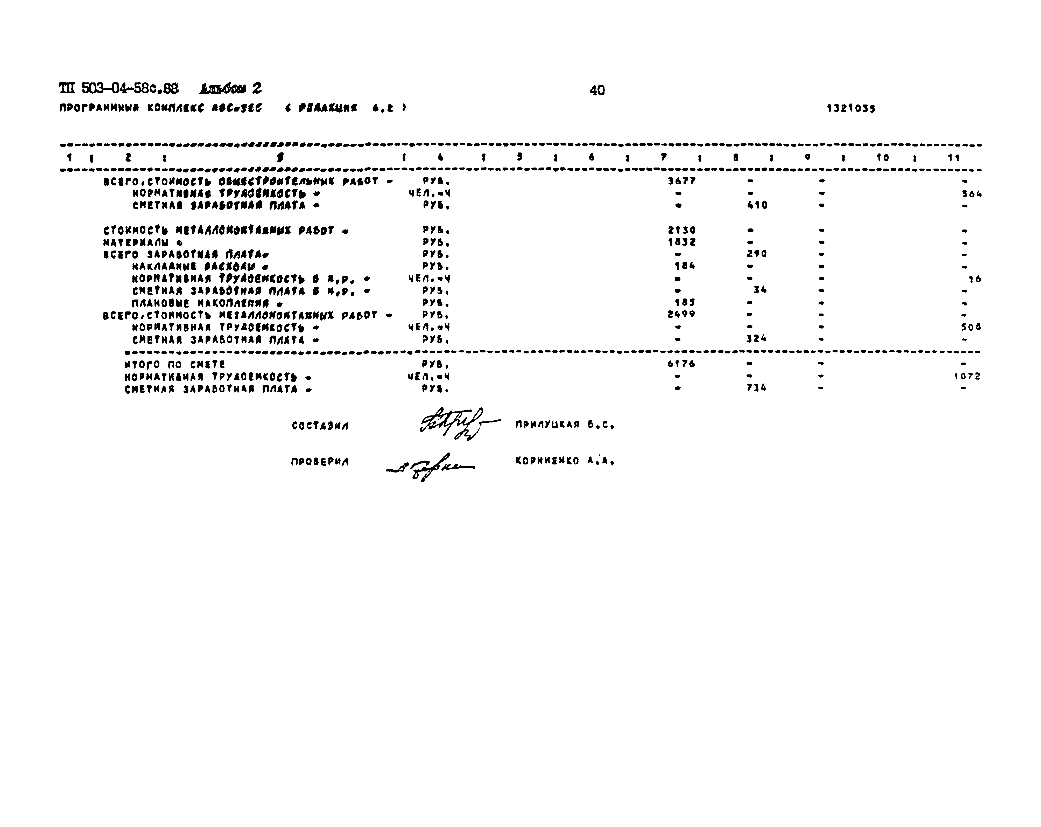 Типовой проект 503-04-58с.88