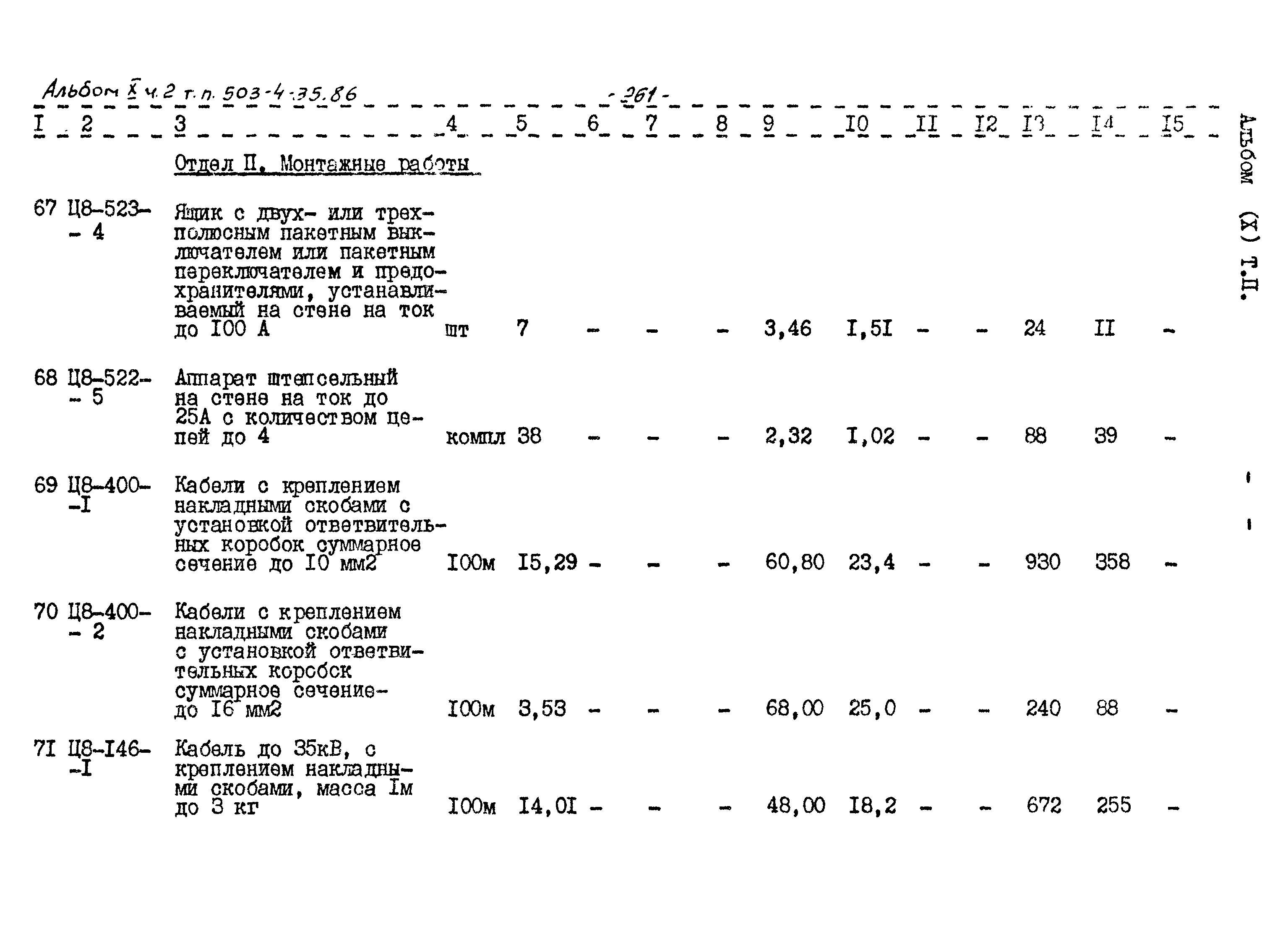 Типовой проект 503-4-35.86