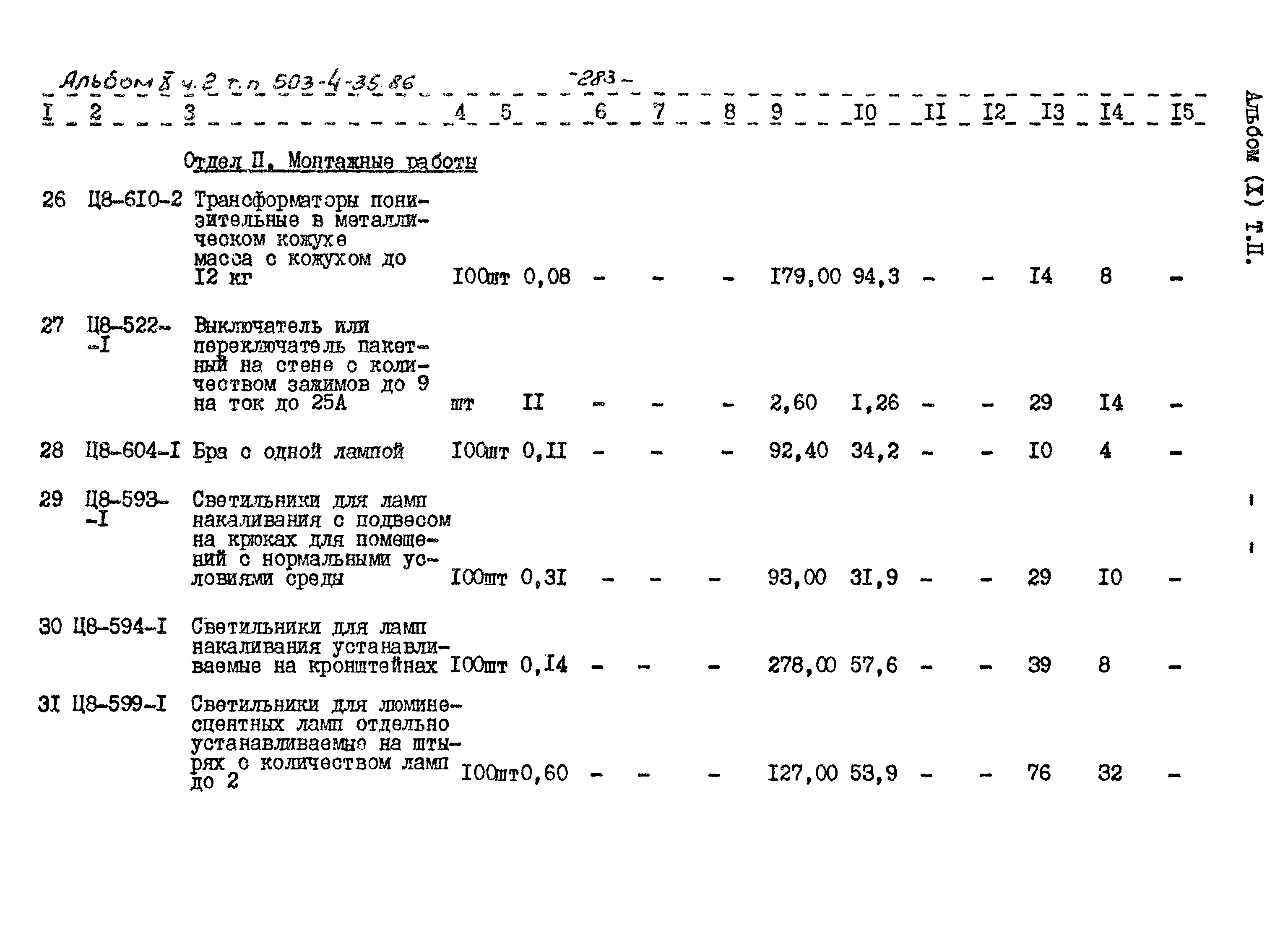 Типовой проект 503-4-35.86