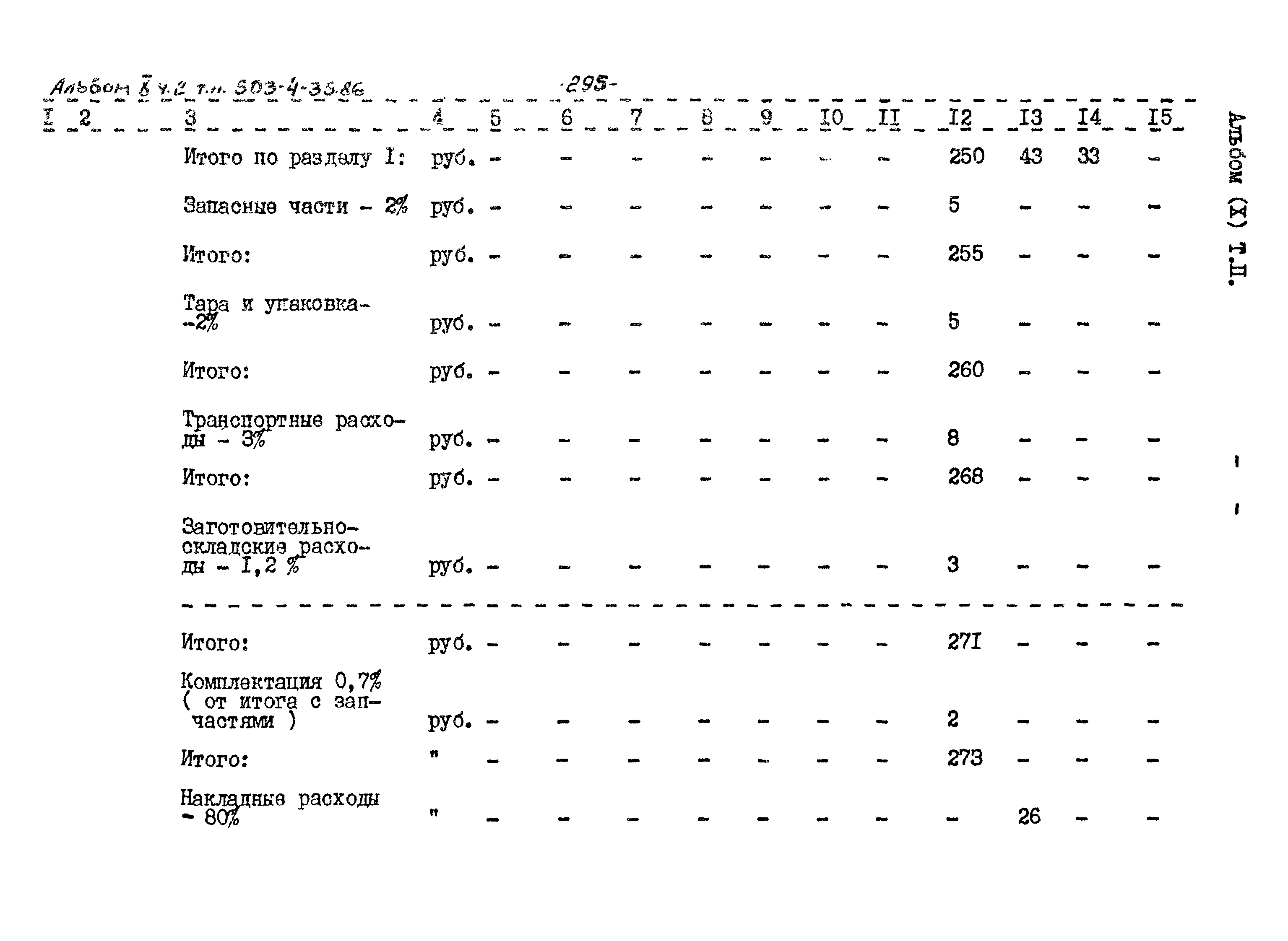 Типовой проект 503-4-35.86