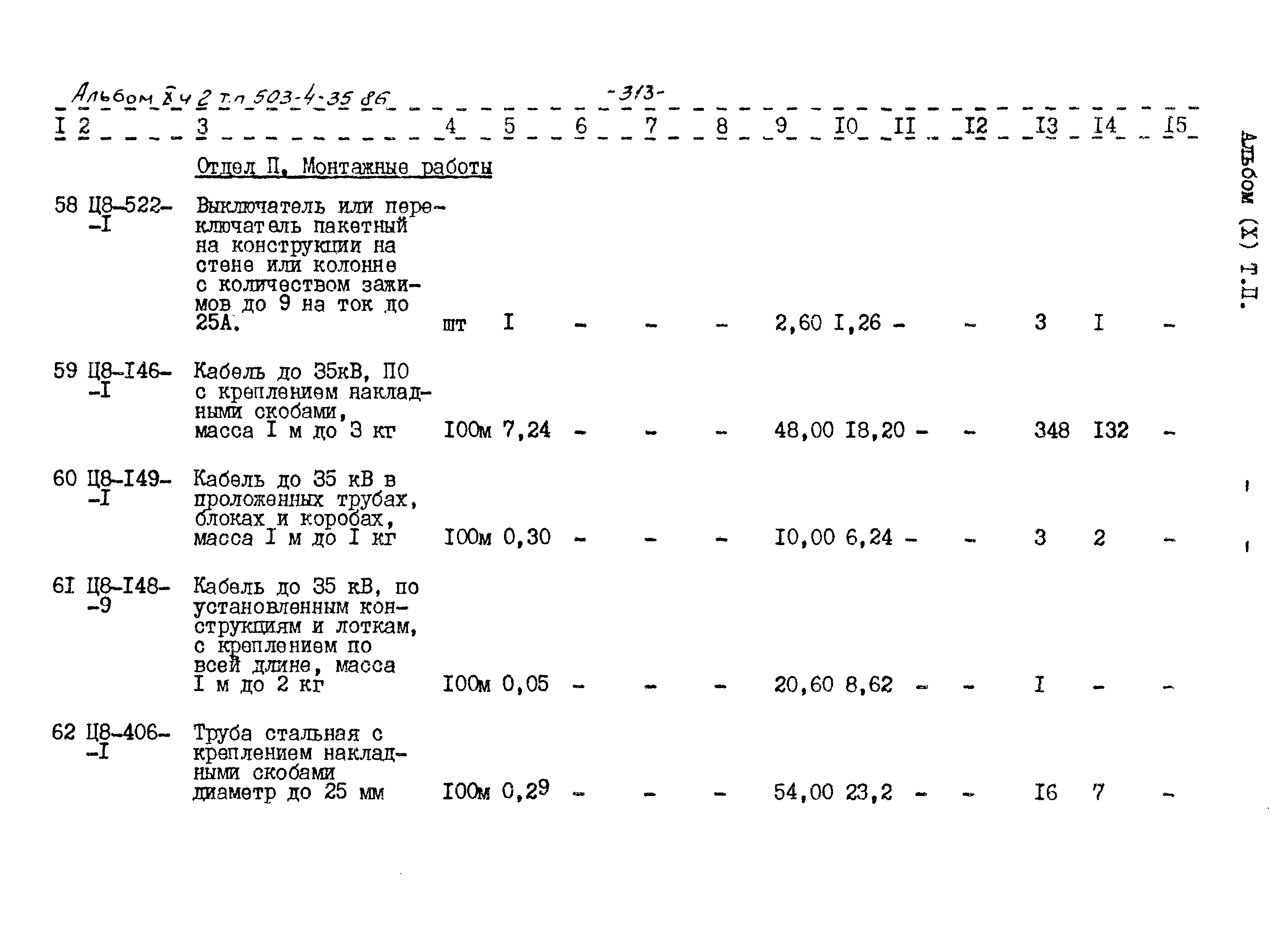 Типовой проект 503-4-35.86