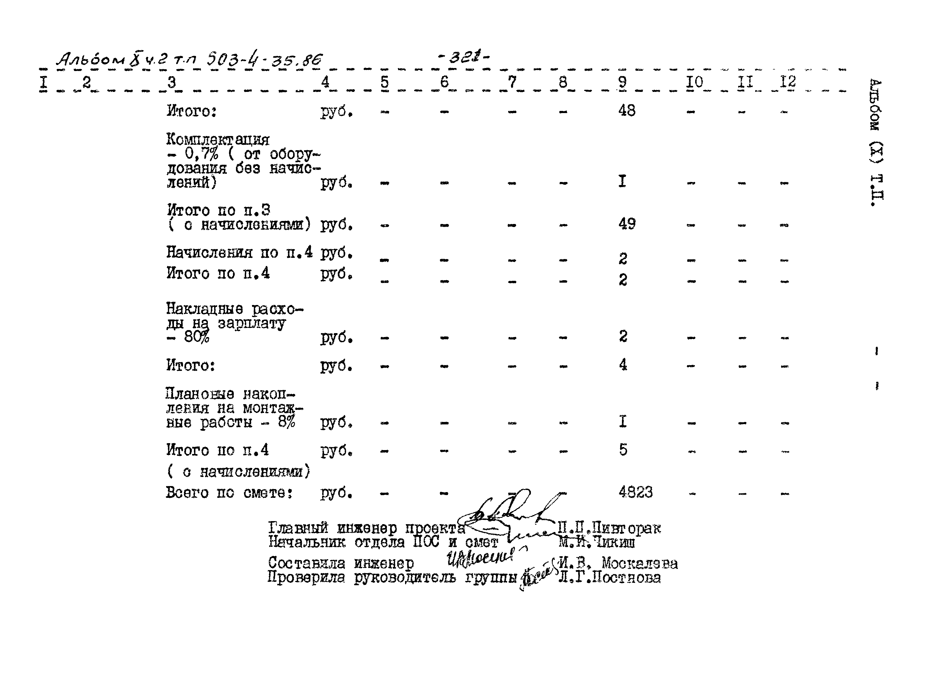 Типовой проект 503-4-35.86