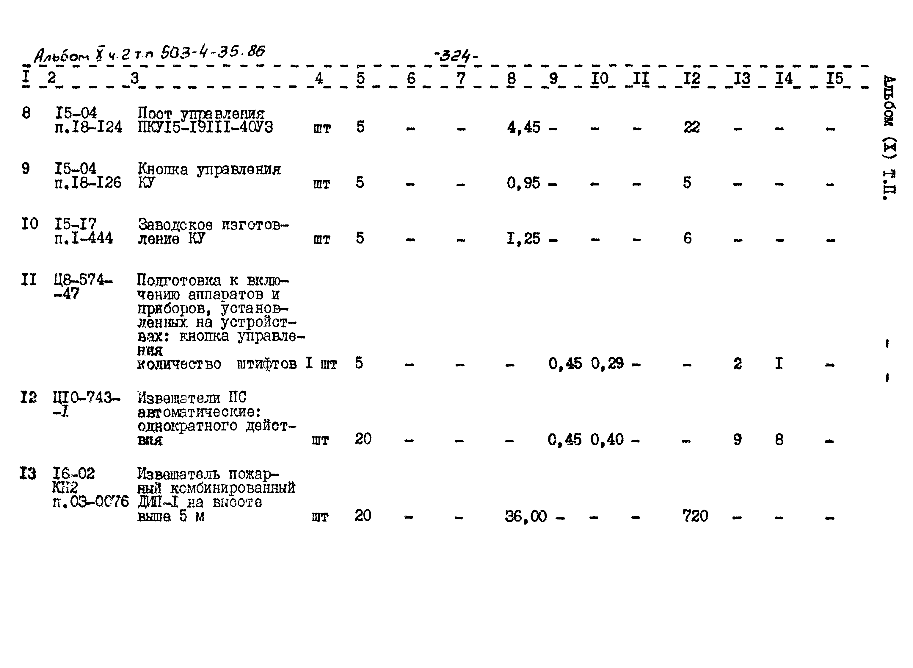 Типовой проект 503-4-35.86