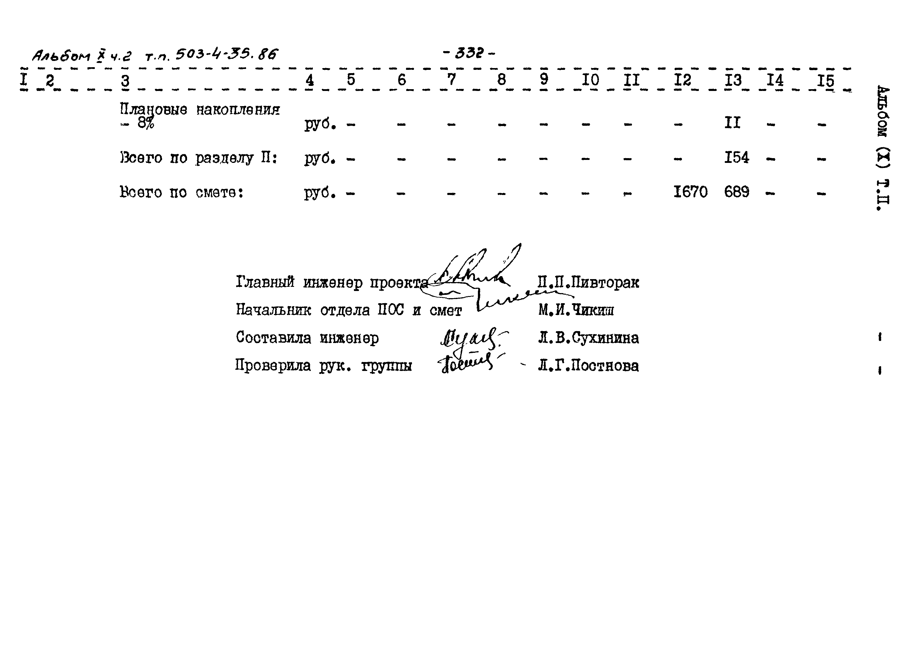 Типовой проект 503-4-35.86