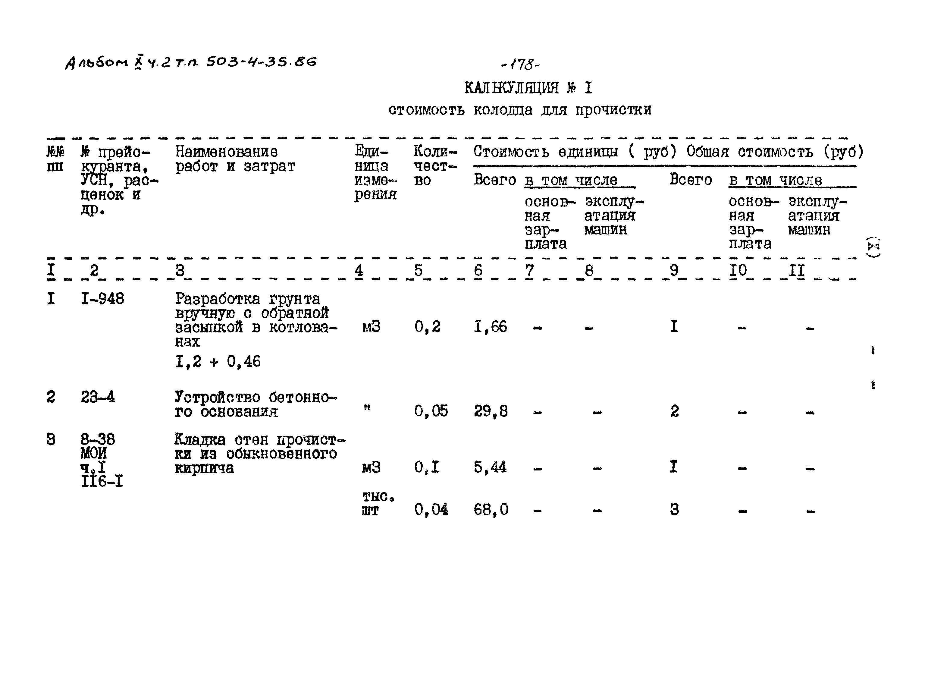 Типовой проект 503-4-35.86