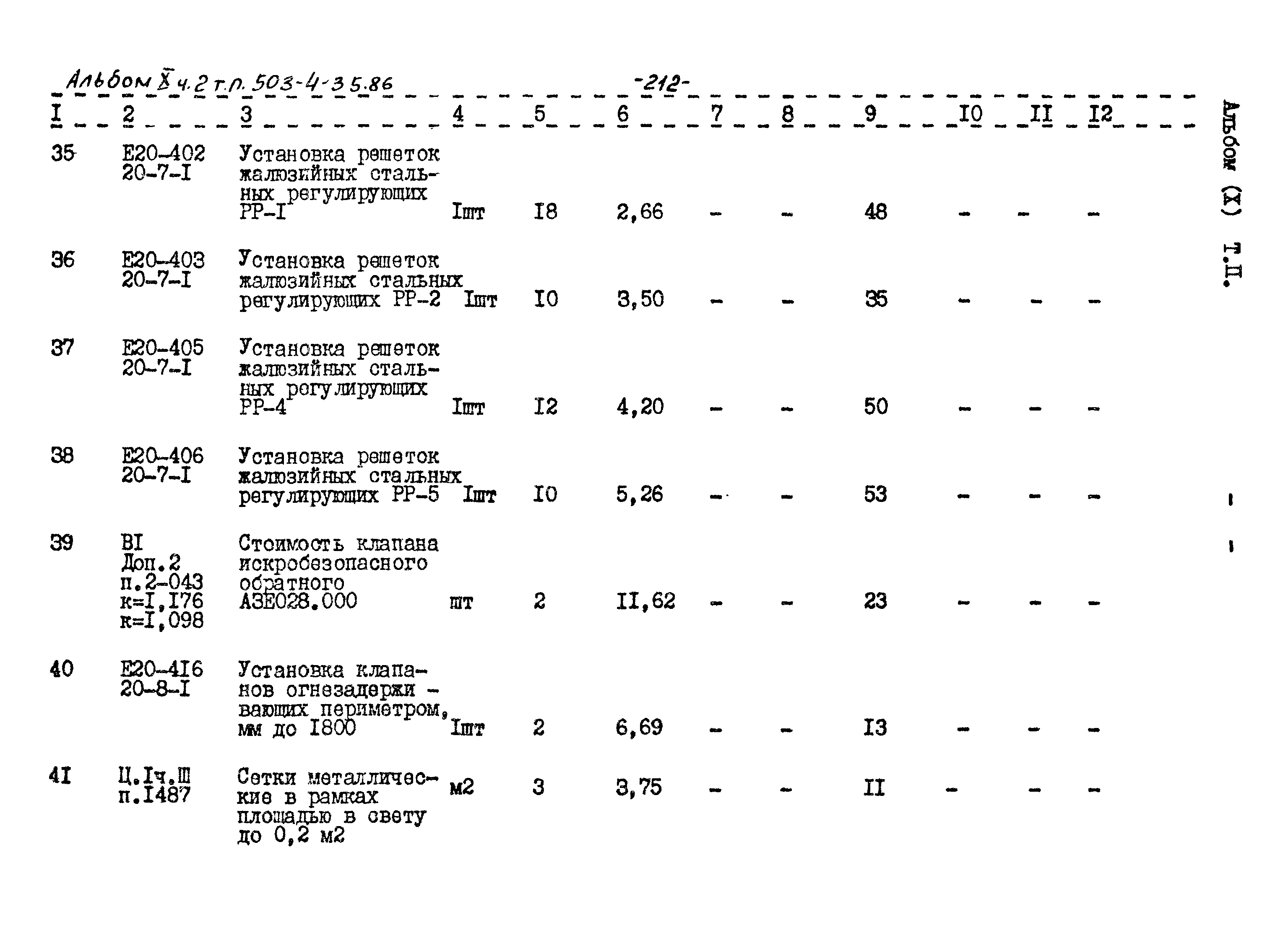 Типовой проект 503-4-35.86