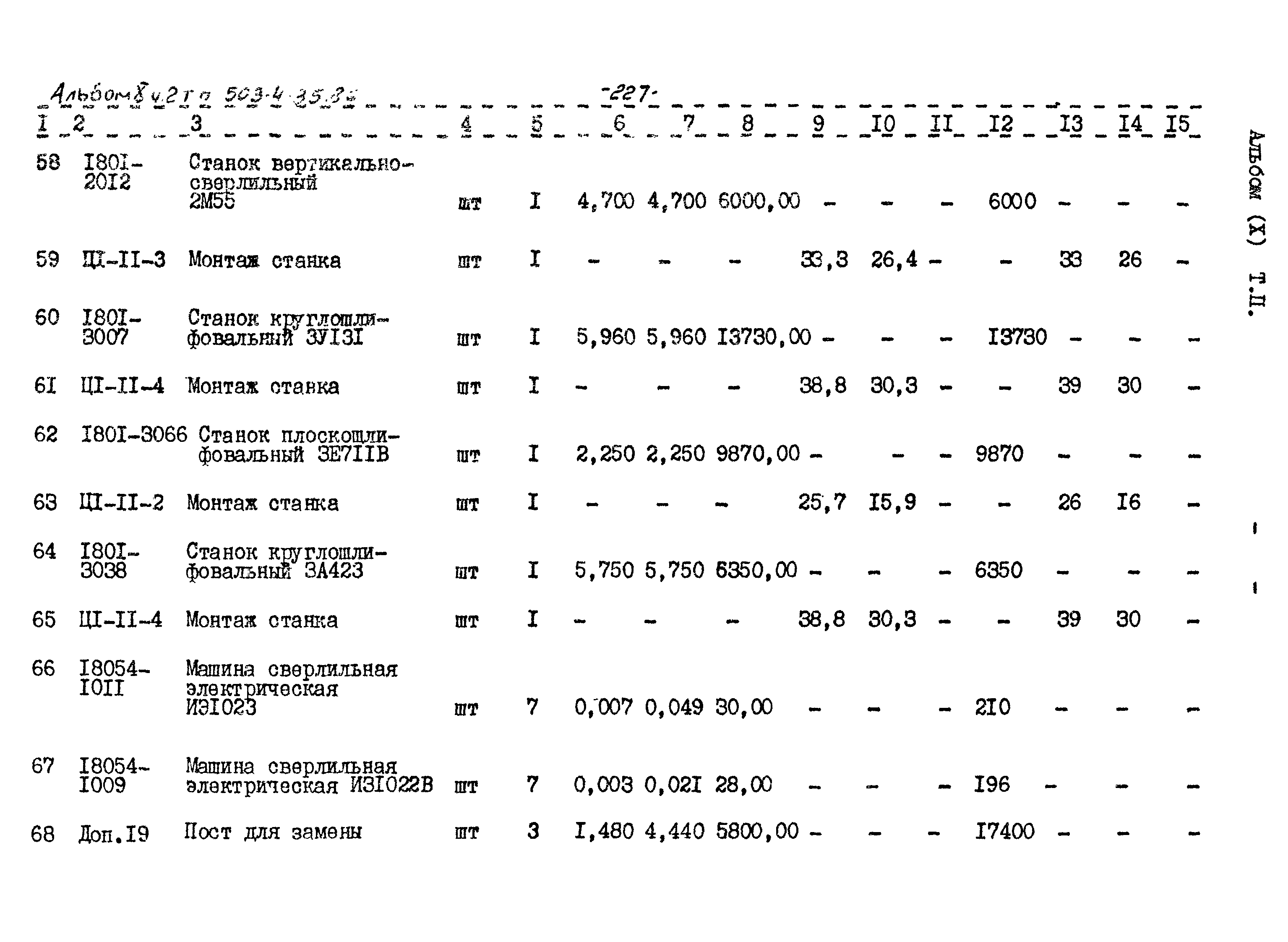 Типовой проект 503-4-35.86