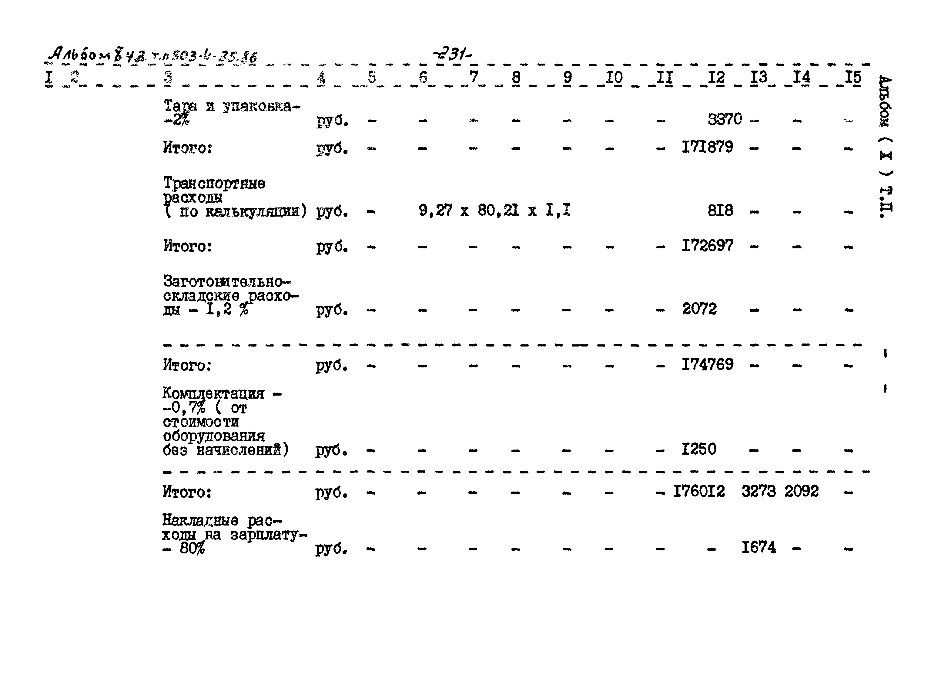 Типовой проект 503-4-35.86