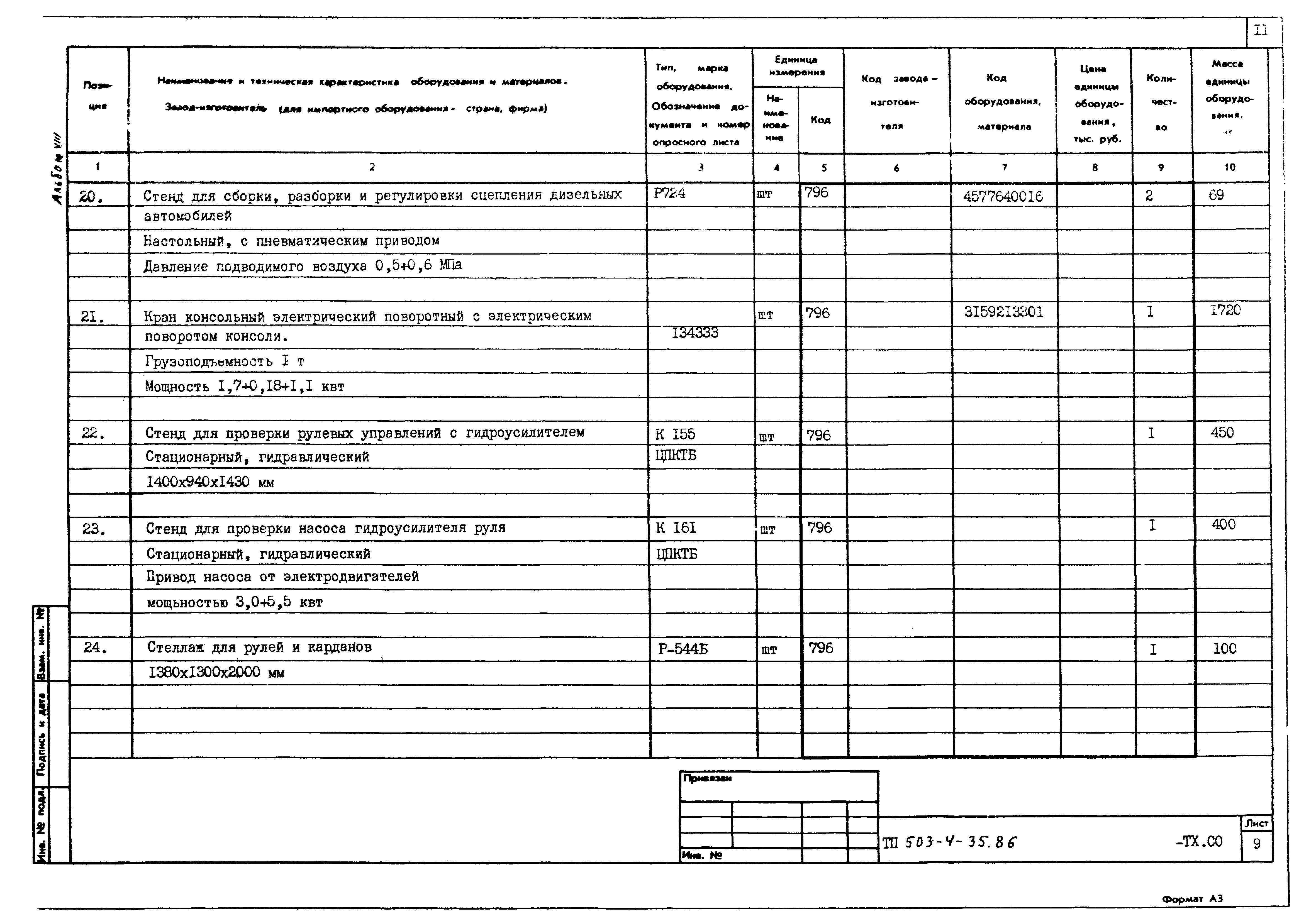 Типовой проект 503-4-35.86