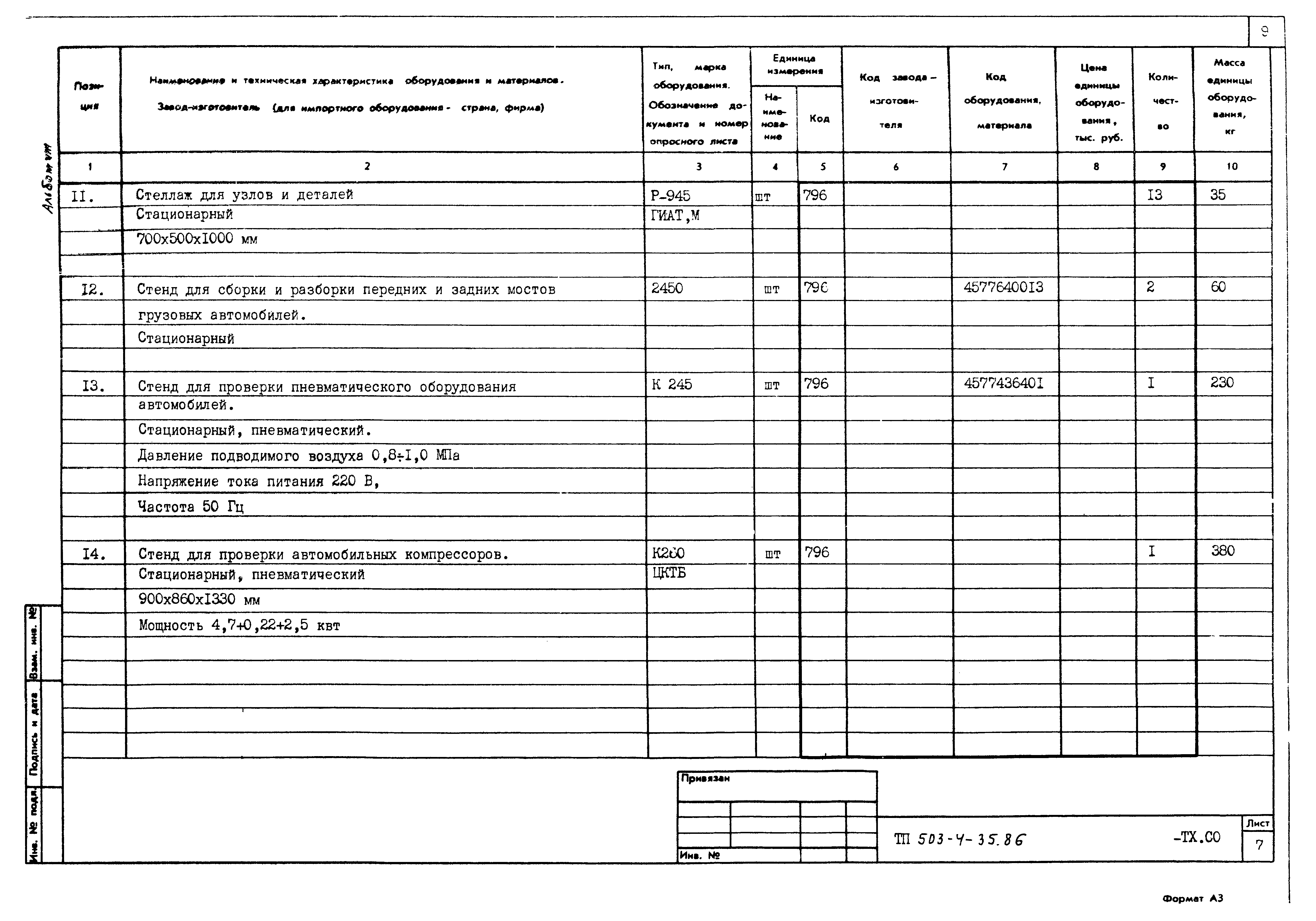 Типовой проект 503-4-35.86