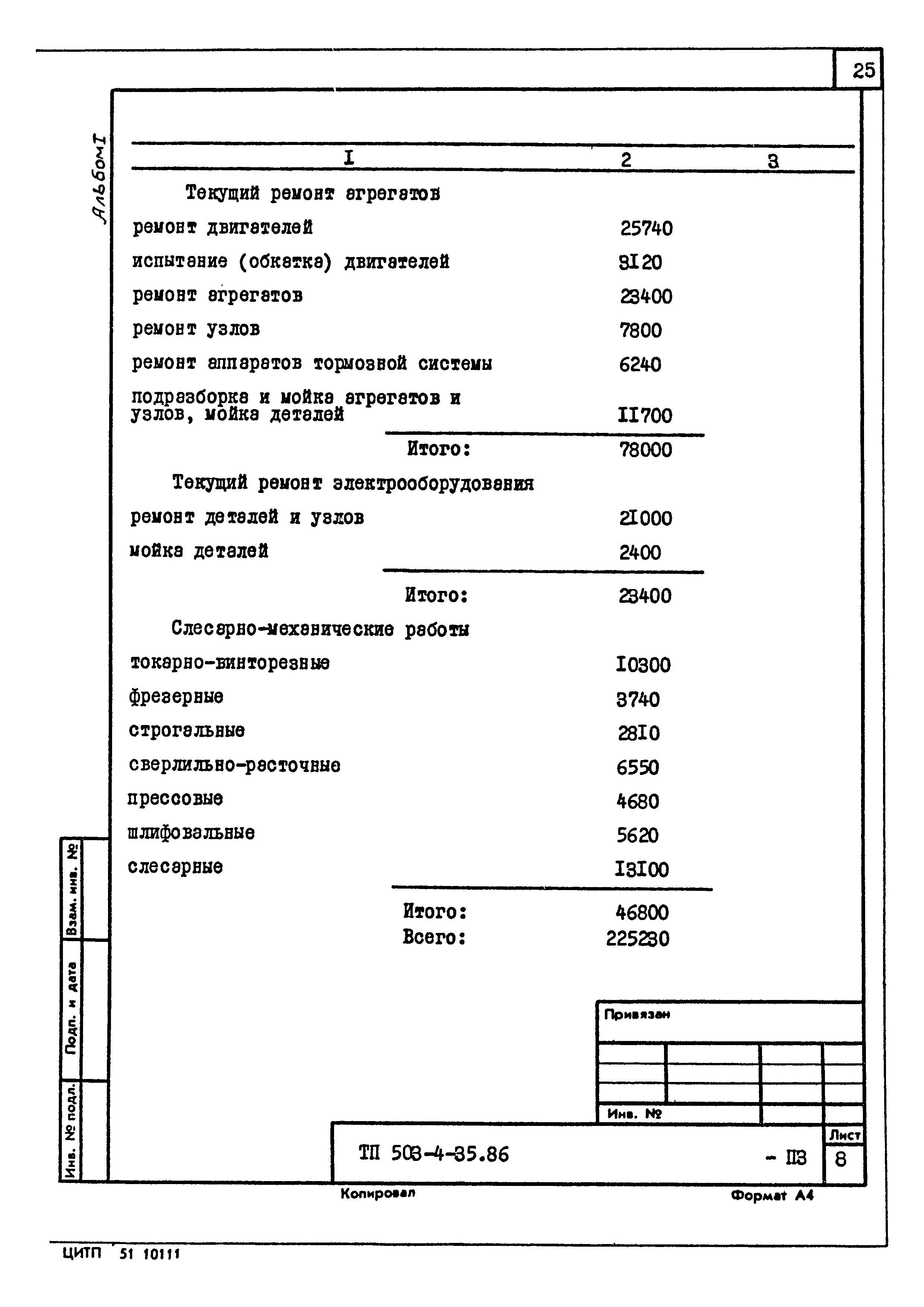 Типовой проект 503-4-35.86