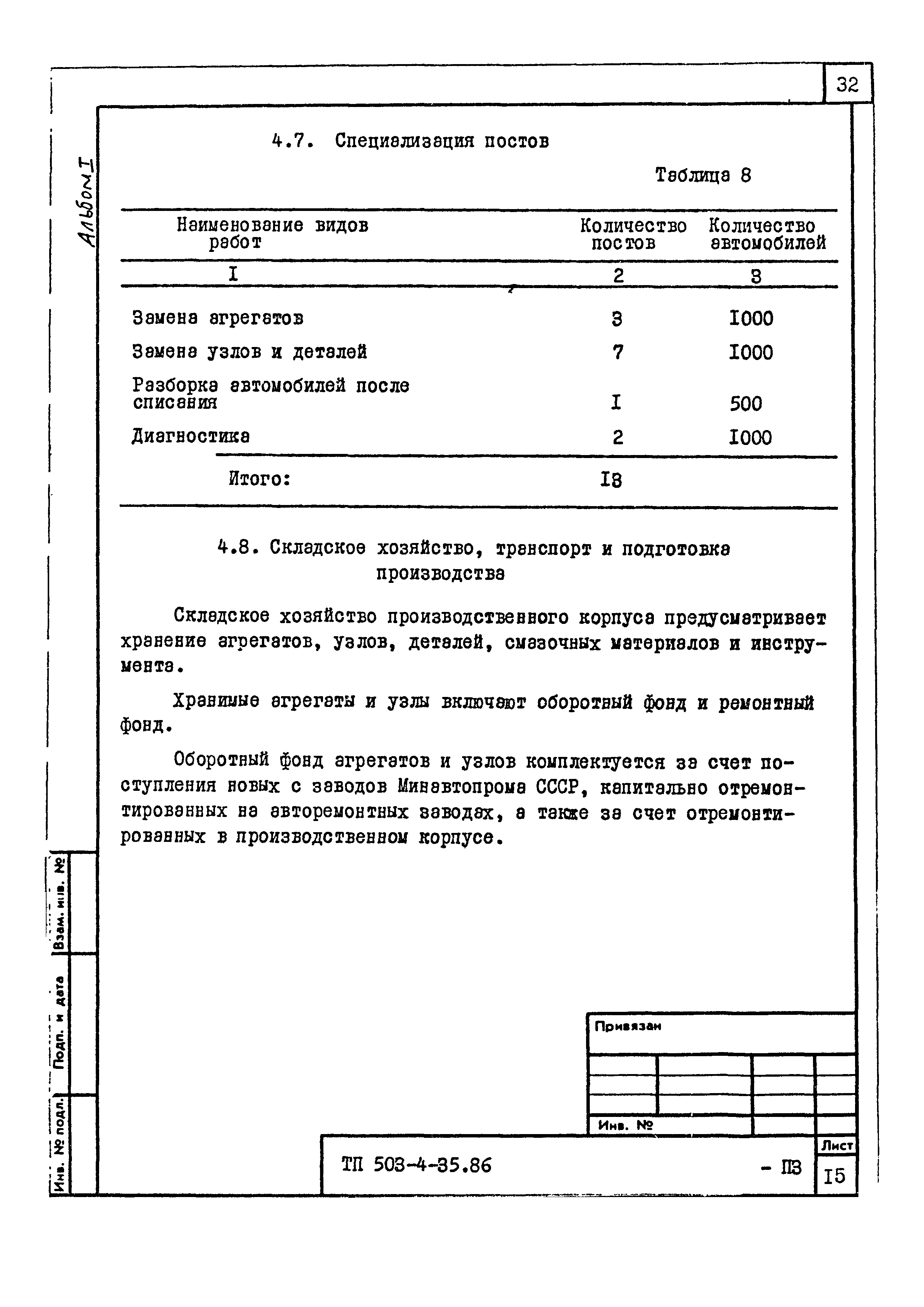Типовой проект 503-4-35.86
