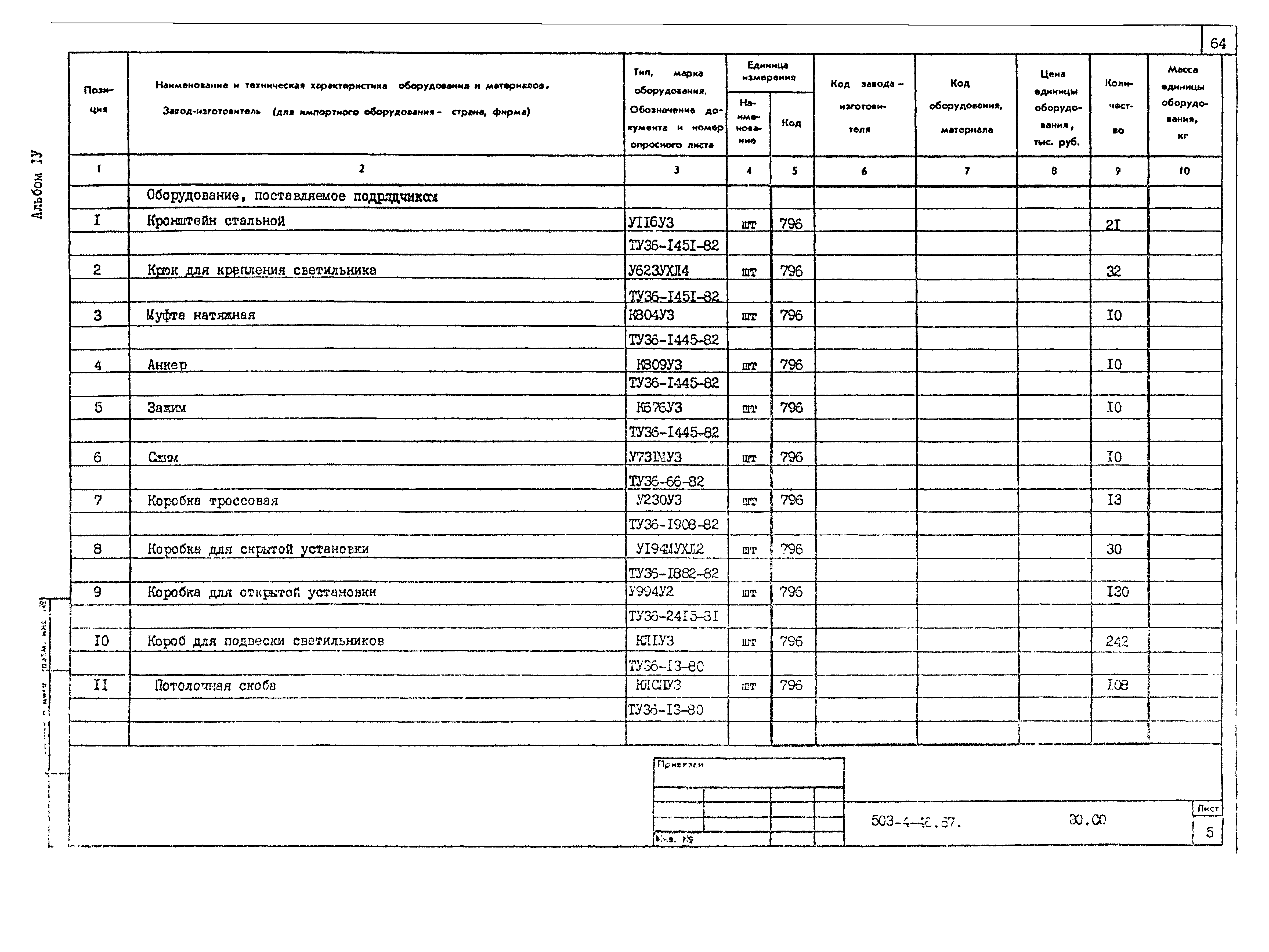 Типовой проект 503-4-46.87