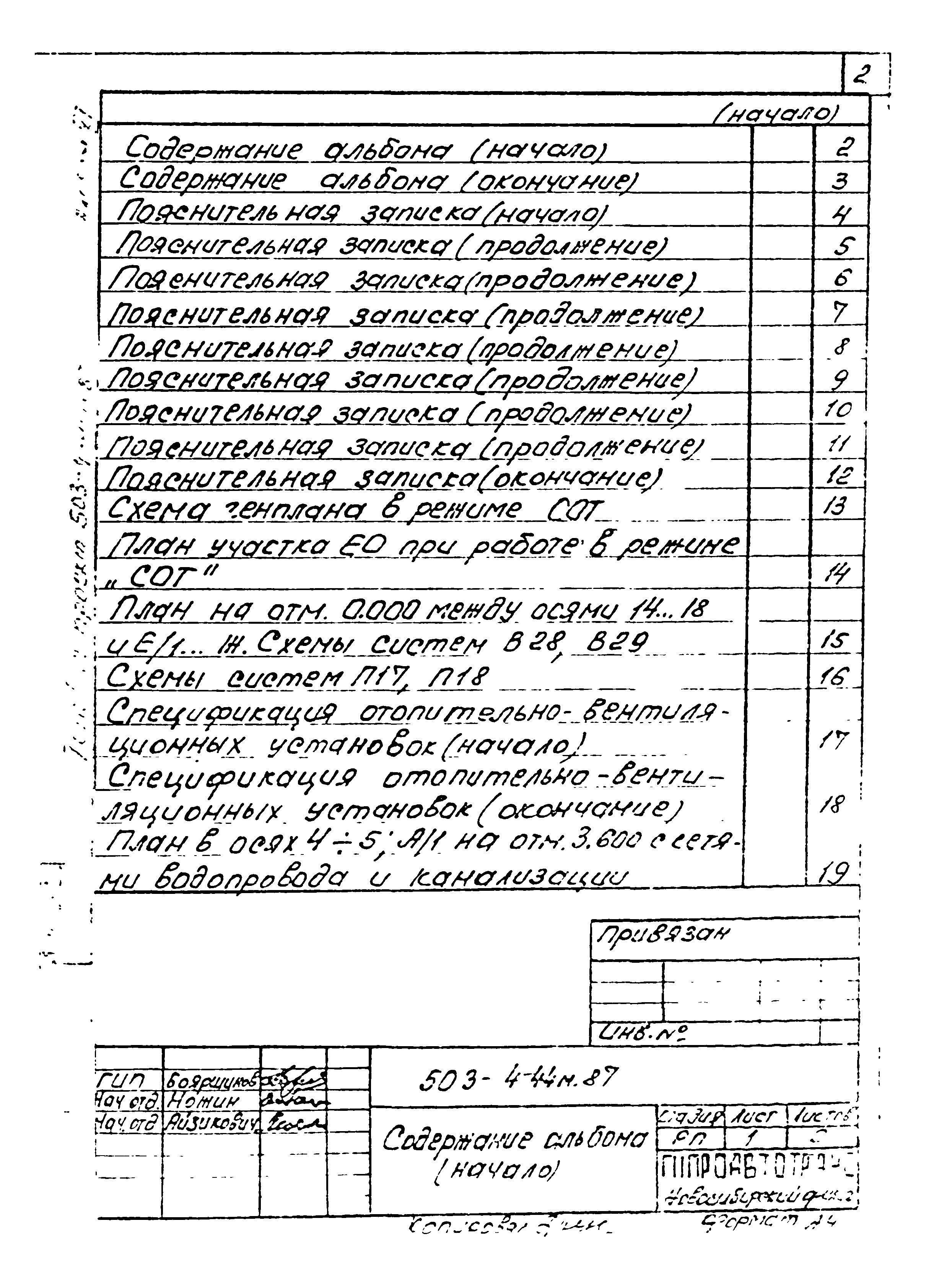 Типовой проект 503-4-44м.87