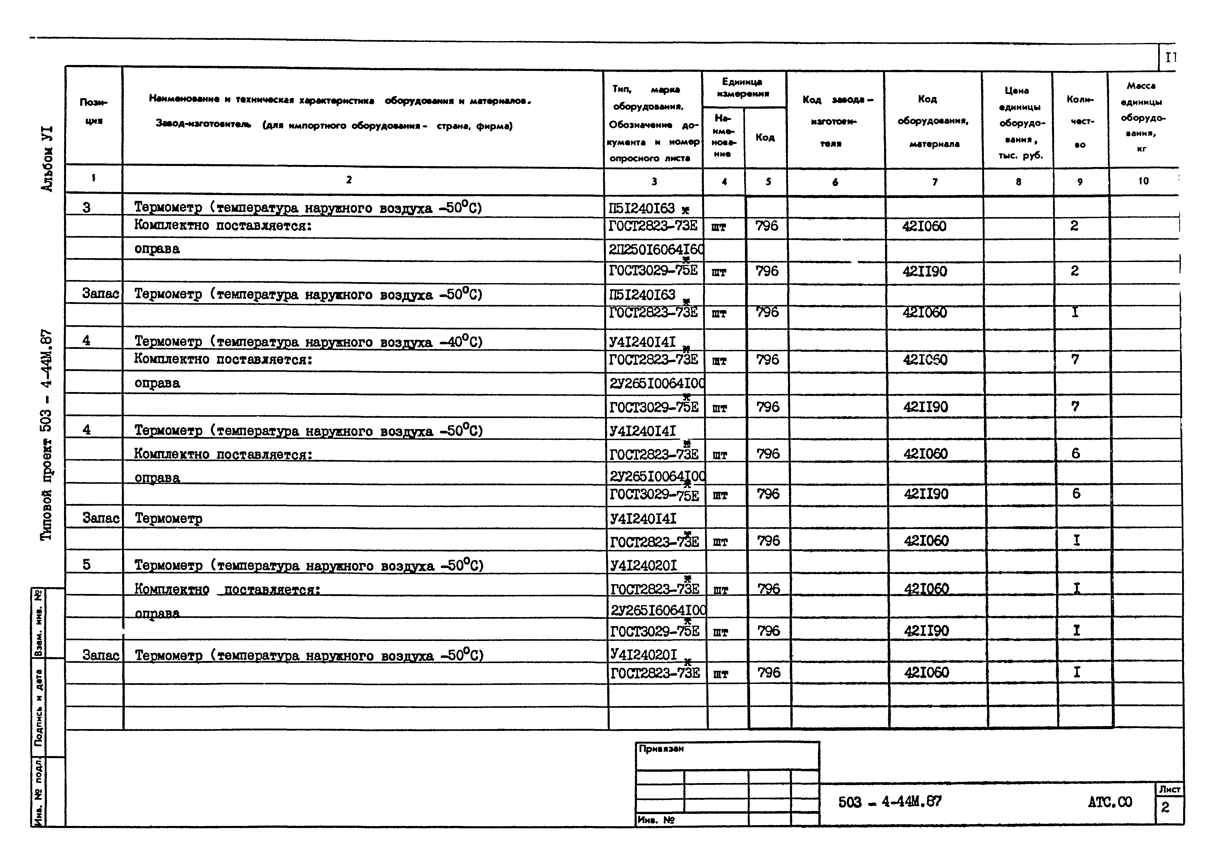 Типовой проект 503-4-44м.87