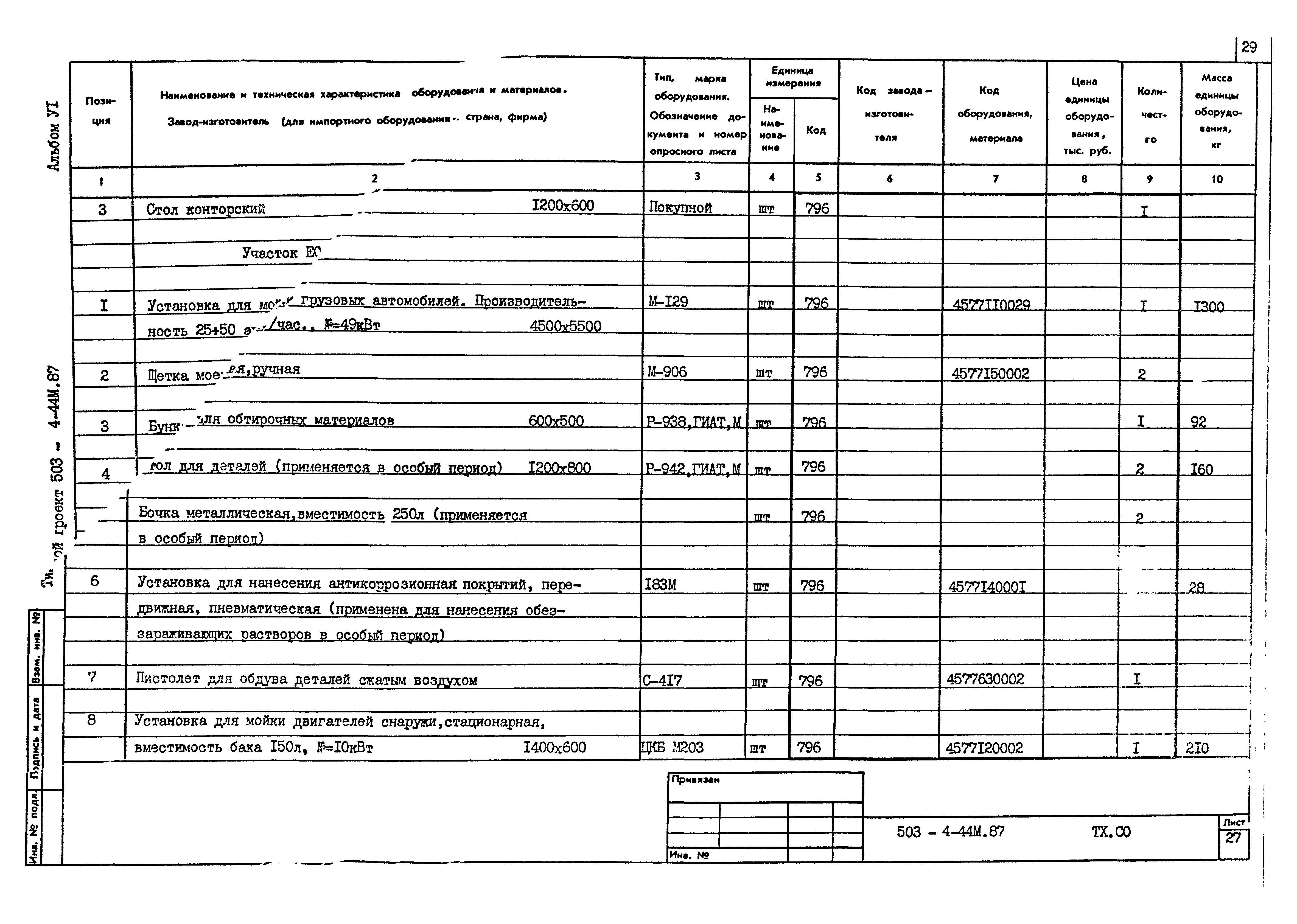 Типовой проект 503-4-44м.87