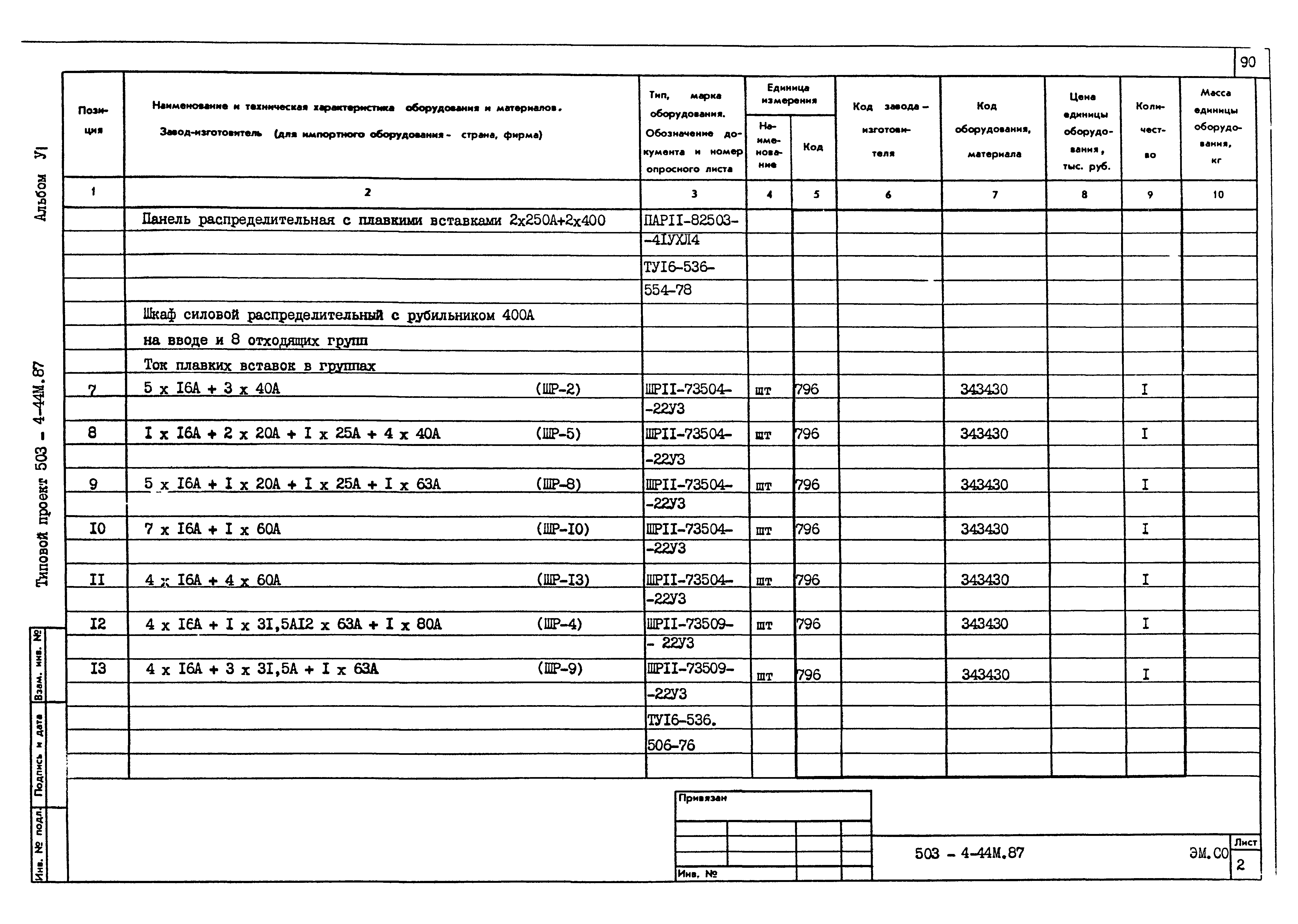 Типовой проект 503-4-44м.87