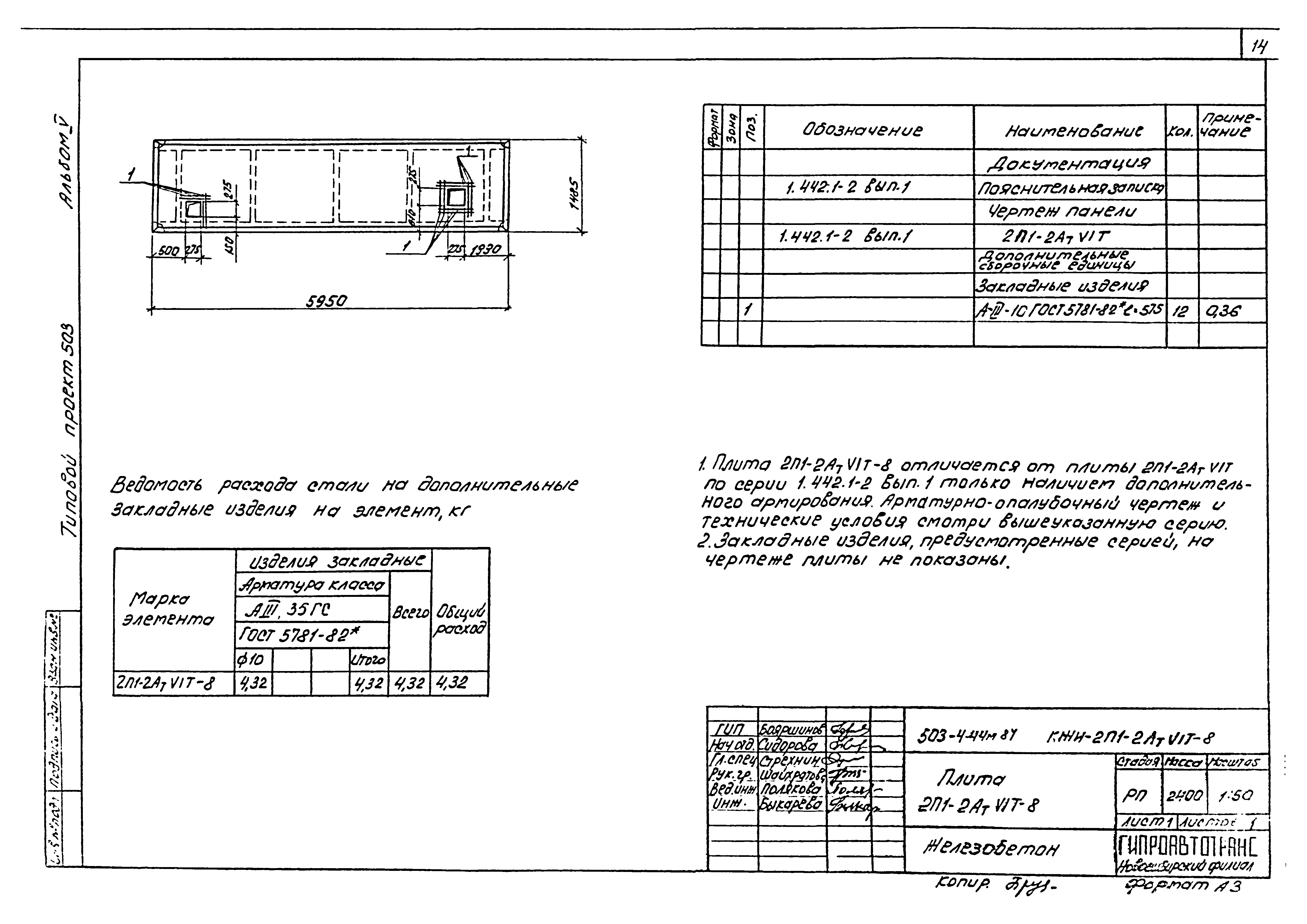 Типовой проект 503-4-44м.87