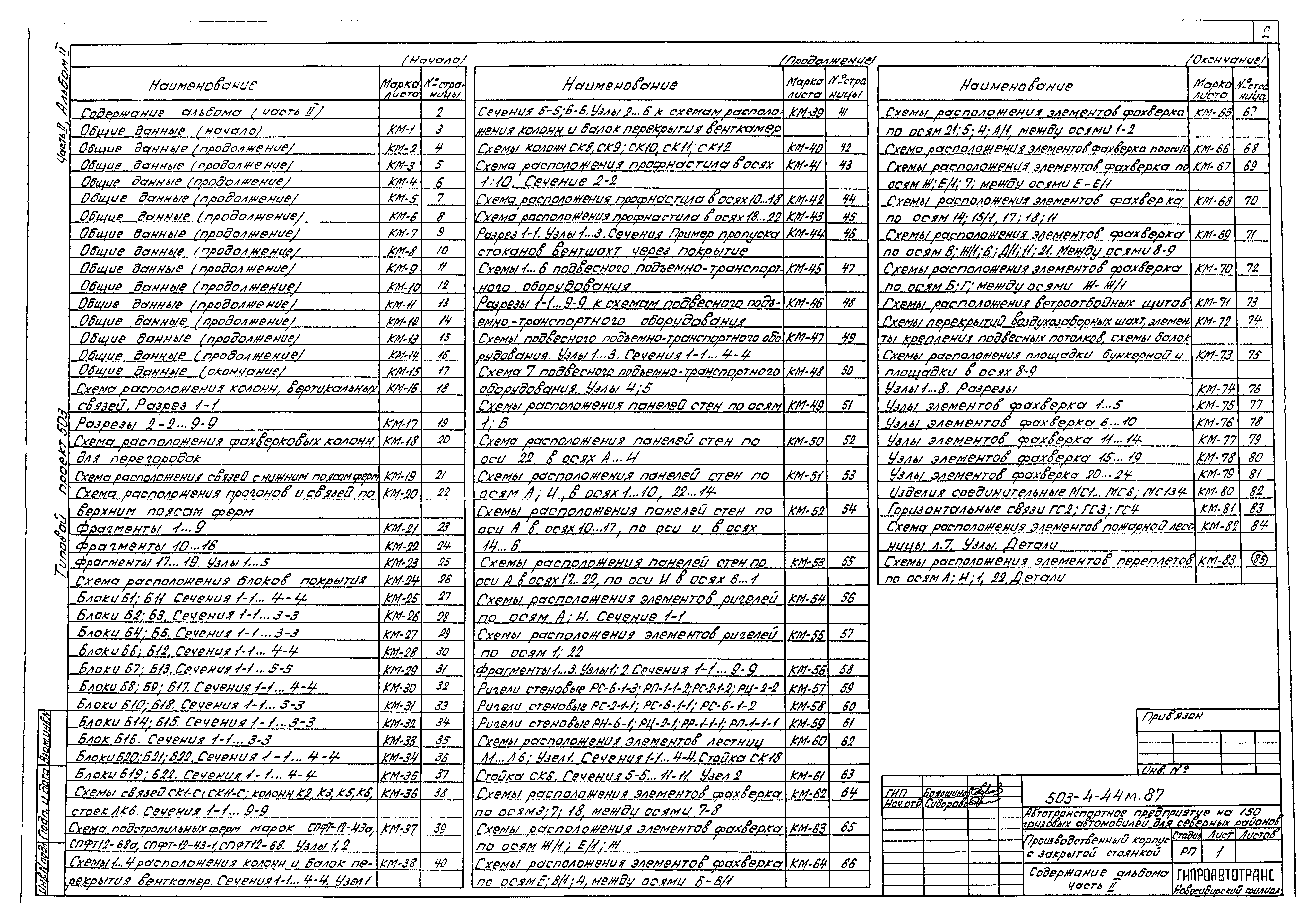 Типовой проект 503-4-44м.87