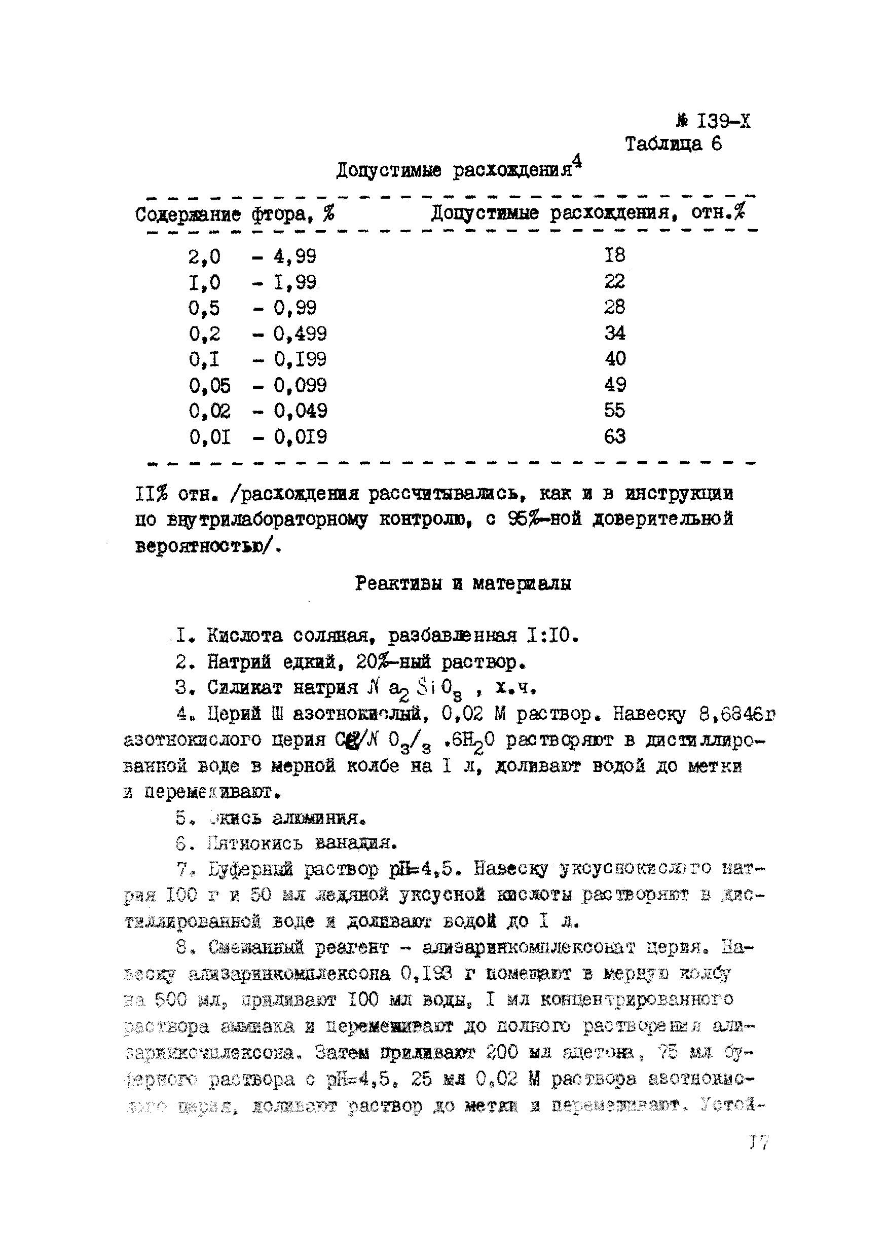 Инструкция НСАМ 139-Х