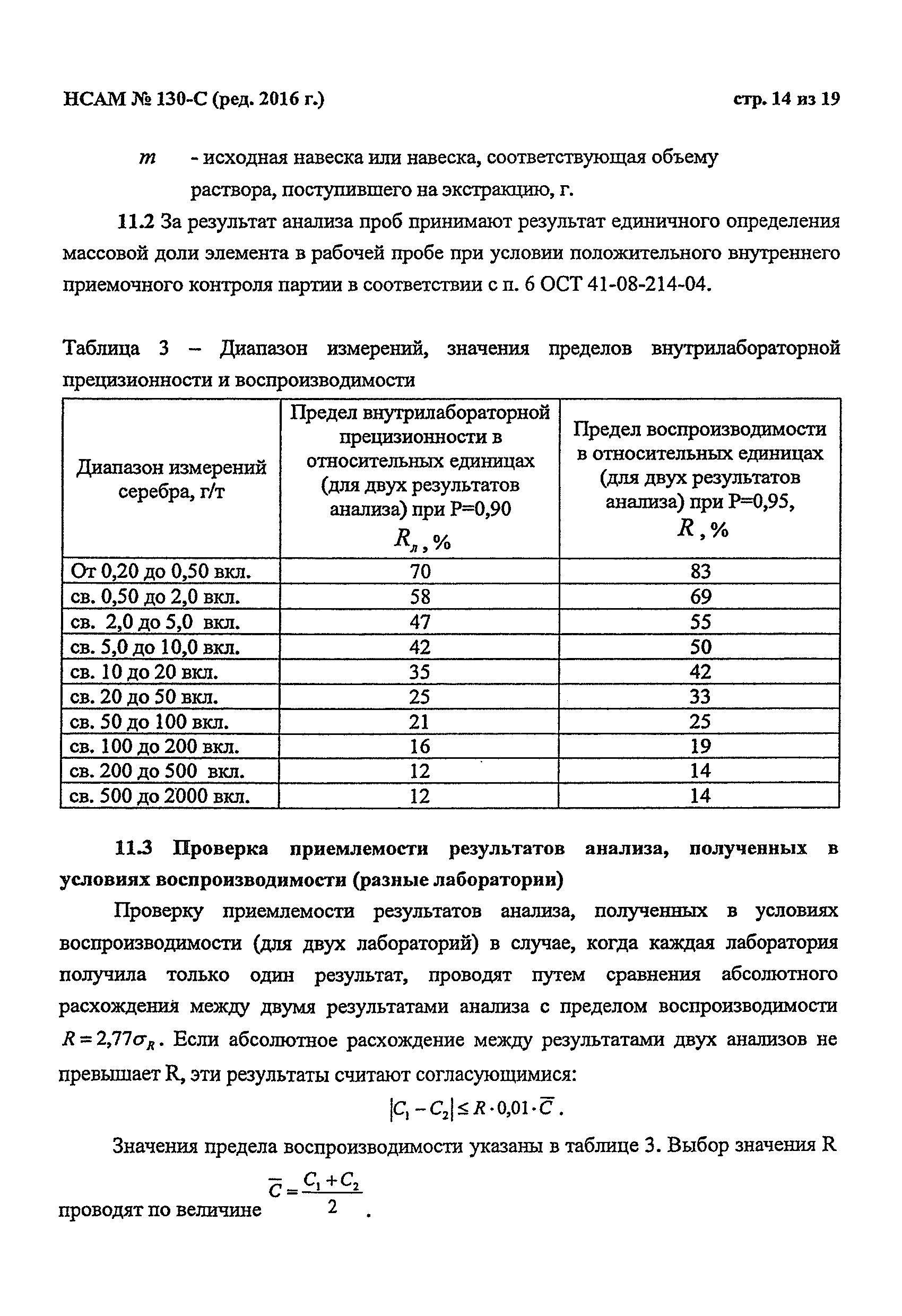 Инструкция НСАМ 130-С