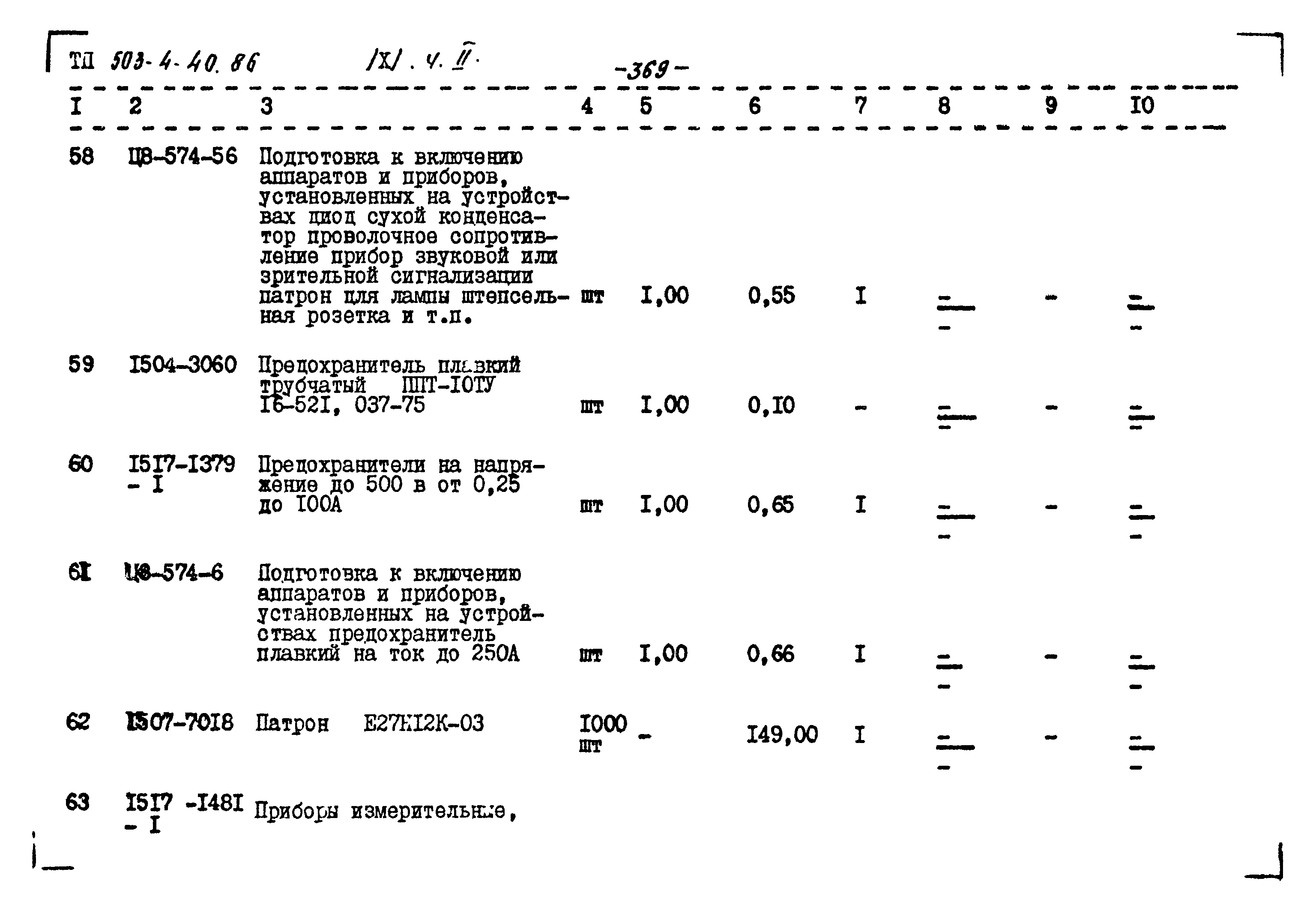 Типовой проект 503-4-40.86