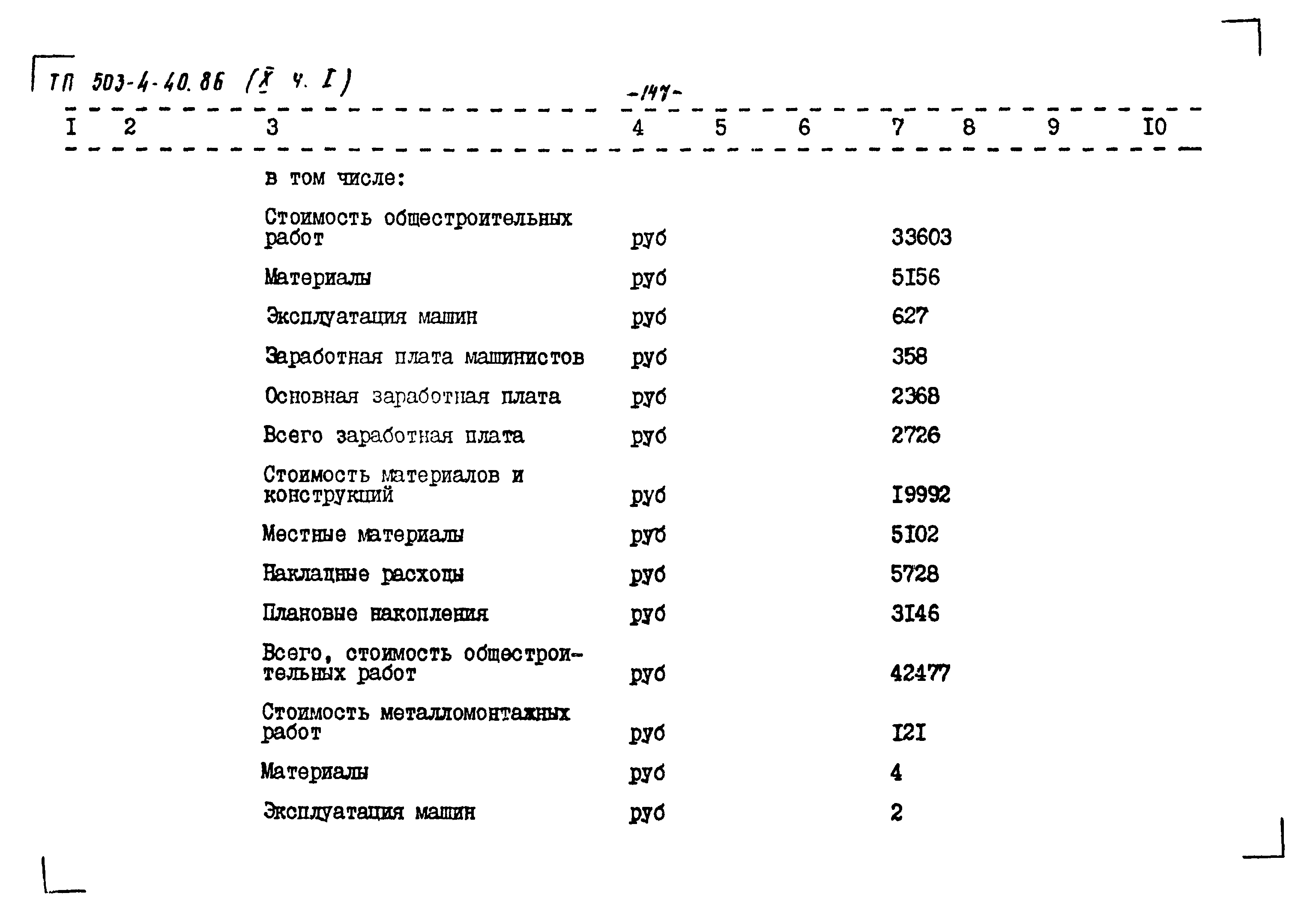 Типовой проект 503-4-40.86