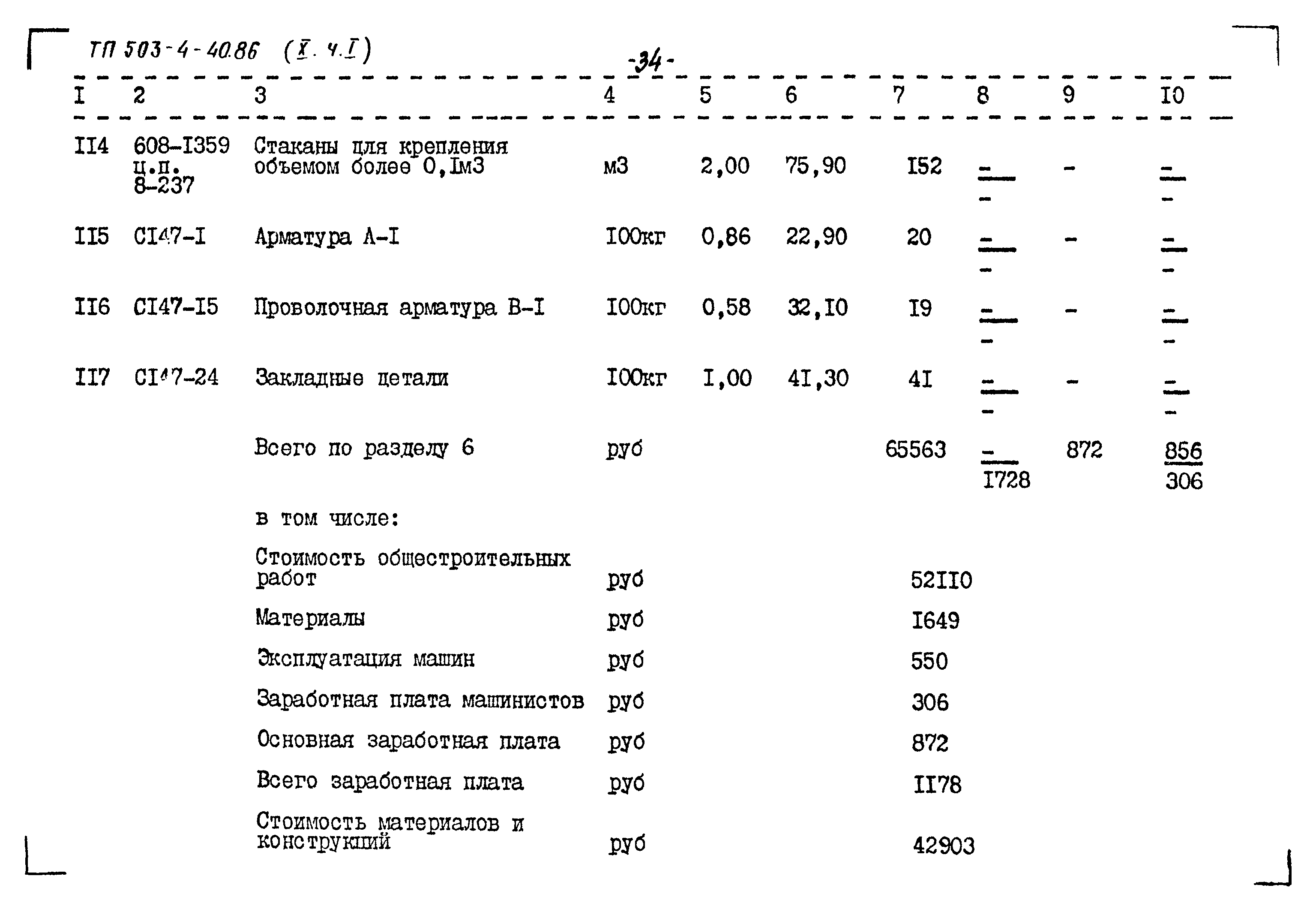 Типовой проект 503-4-40.86