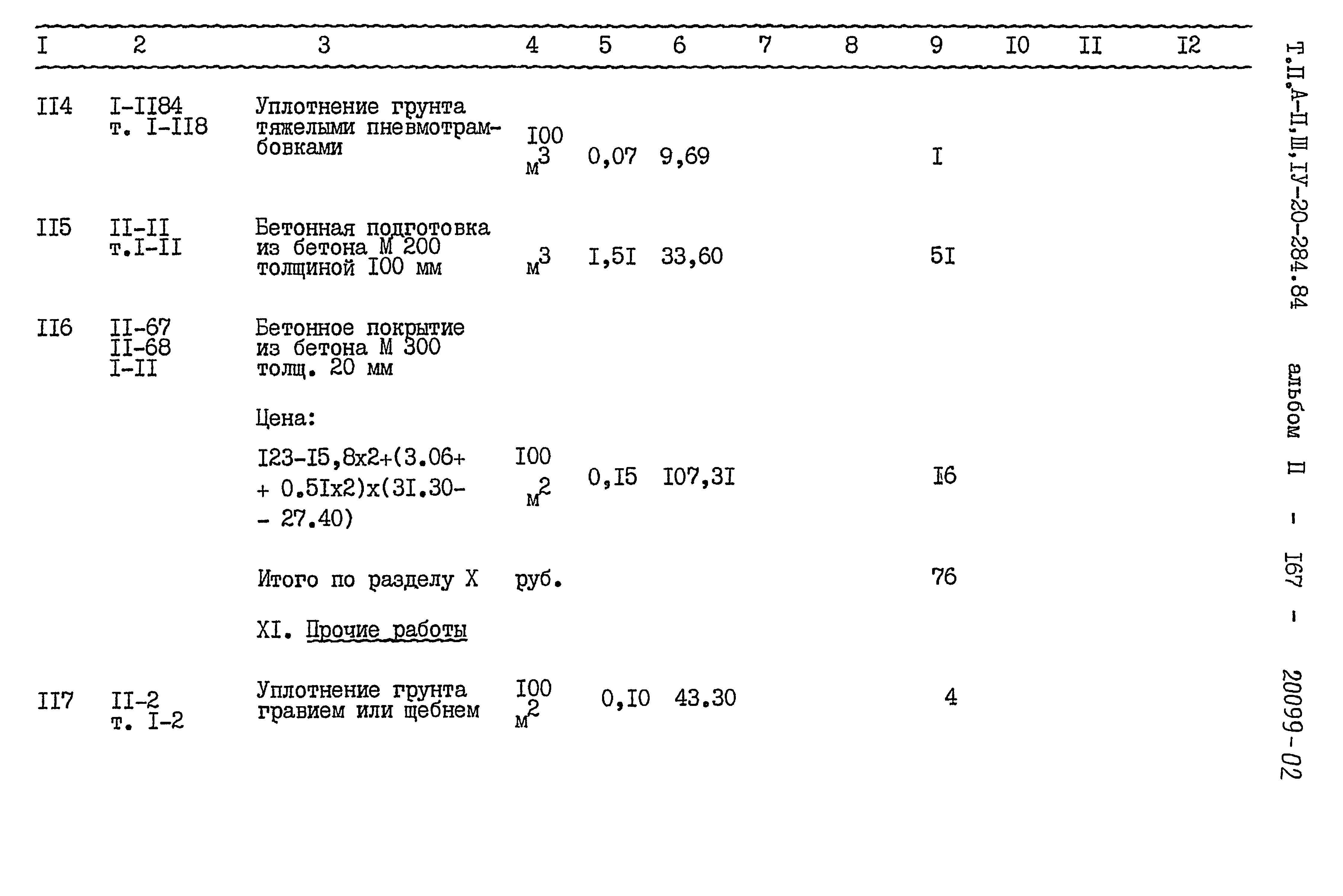 Типовой проект А-II,III,IV-20-284.84