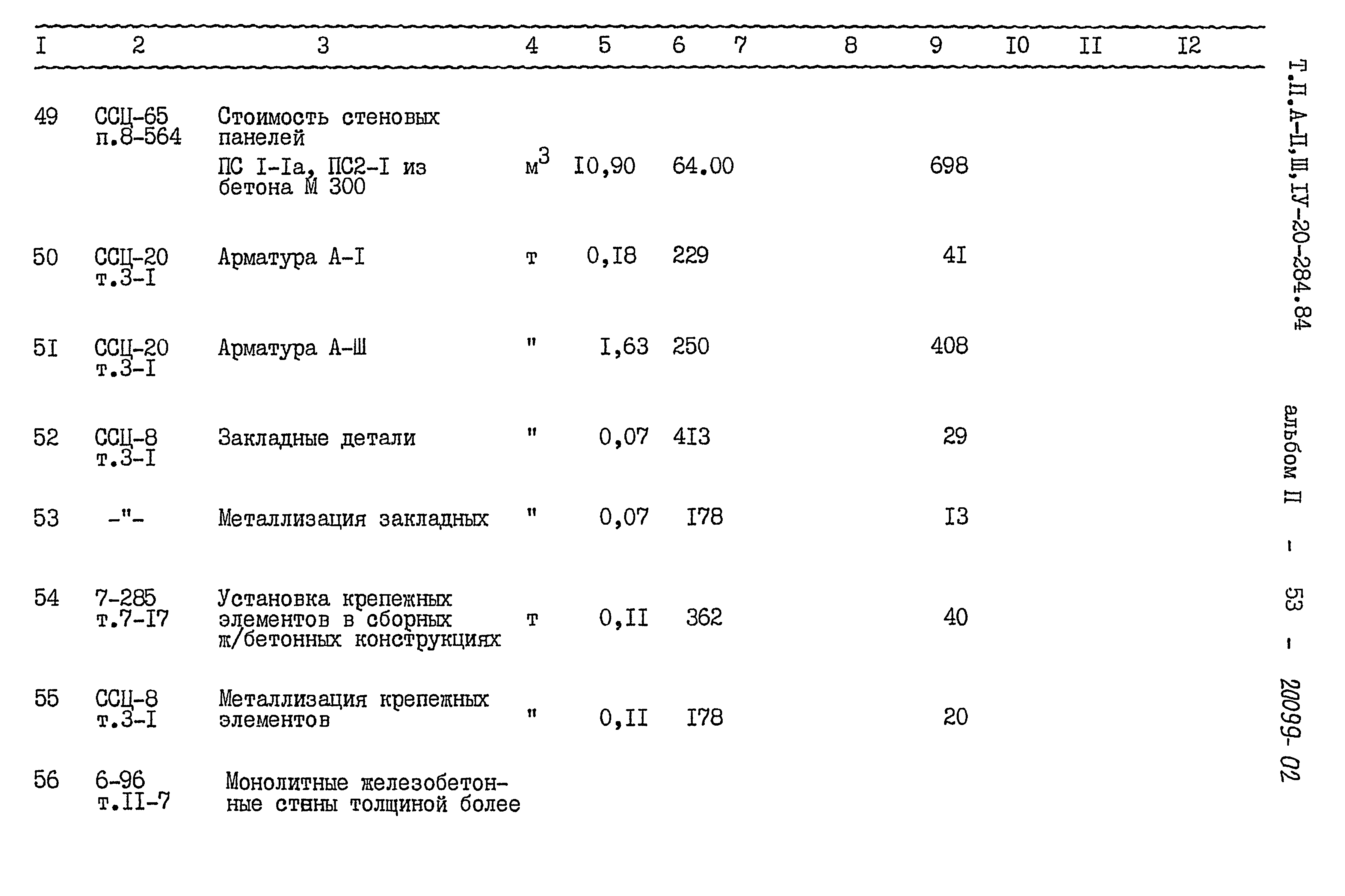 Типовой проект А-II,III,IV-20-284.84