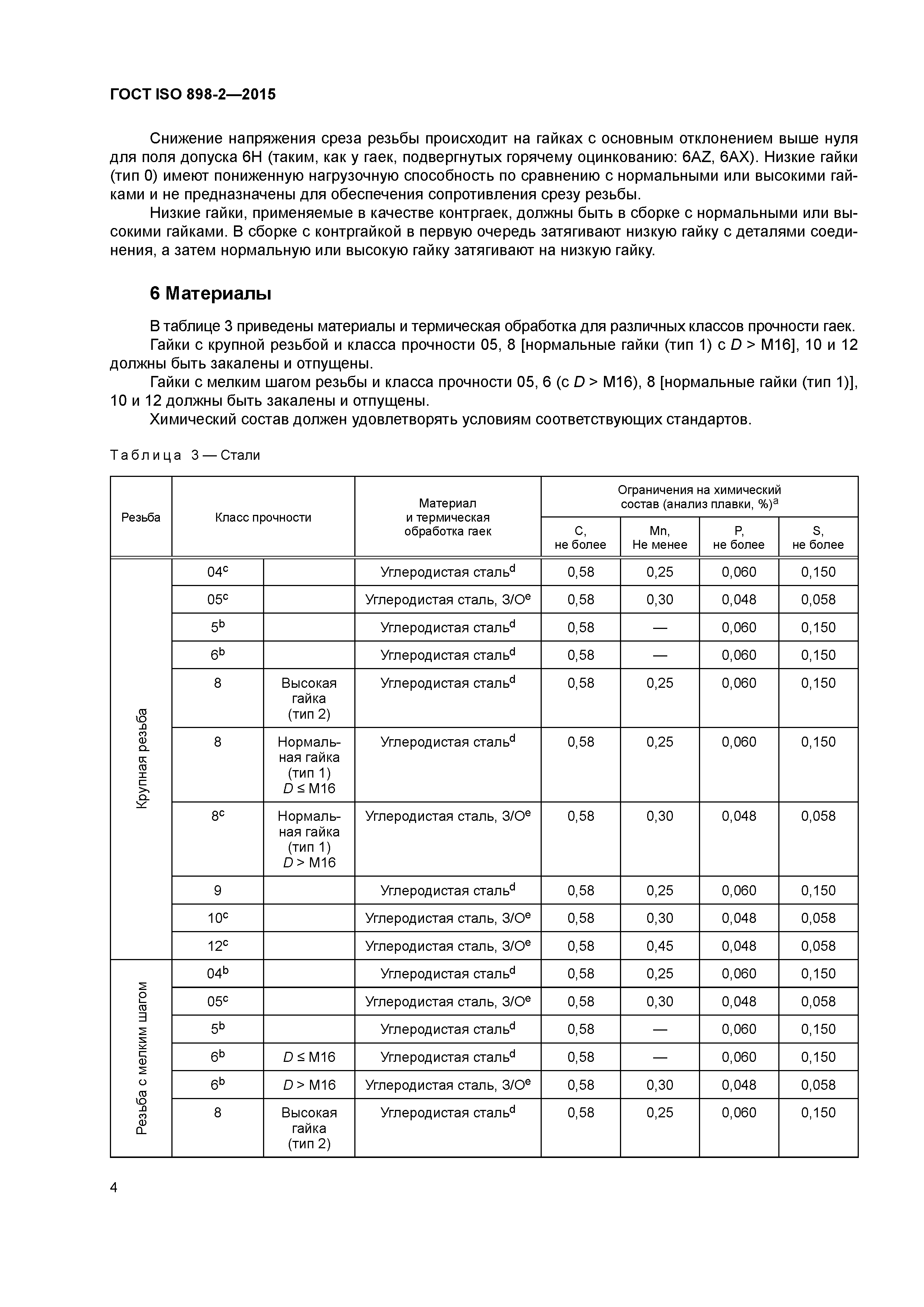 ГОСТ ISO 898-2-2015