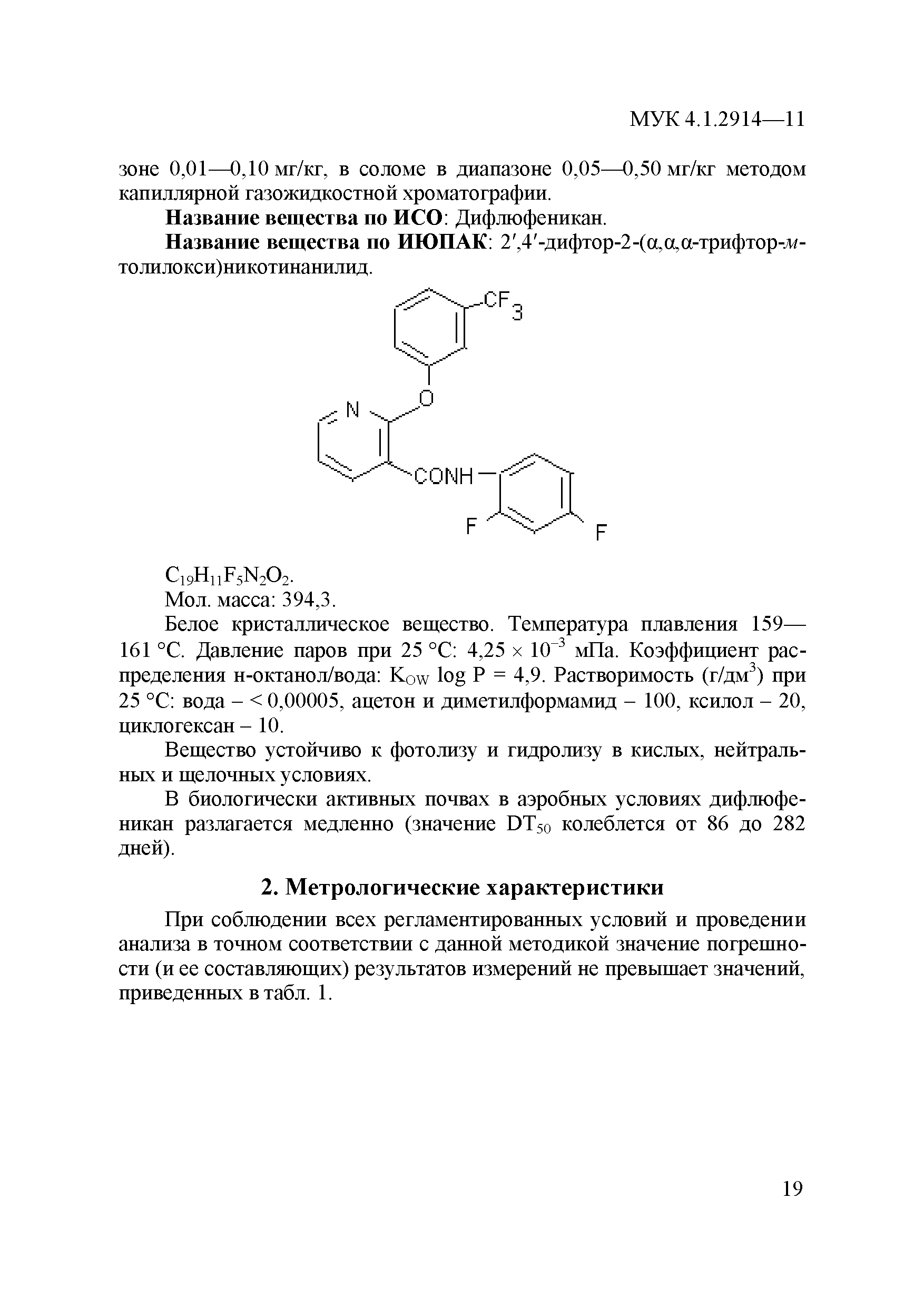 МУК 4.1.2914-11