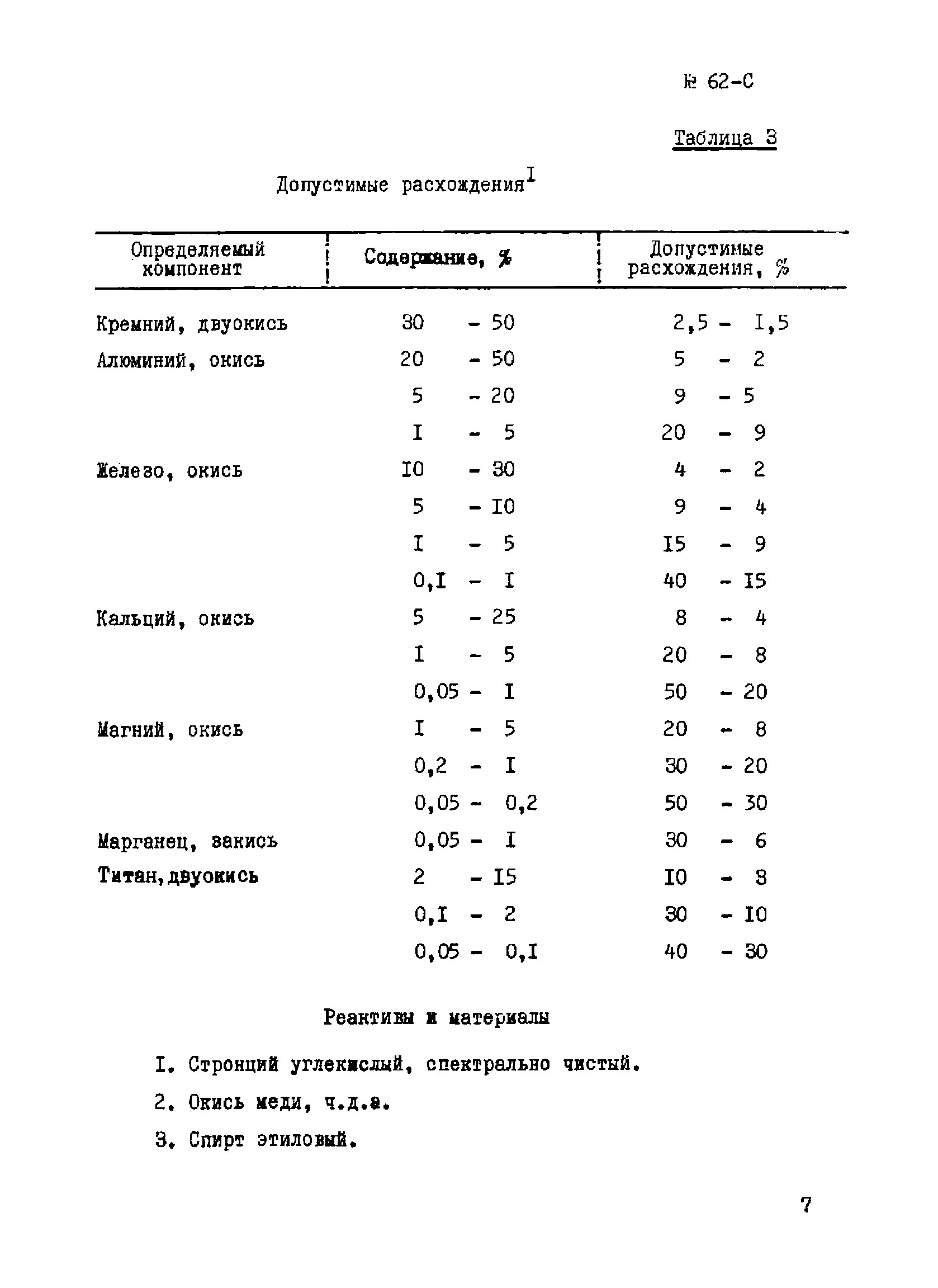 Инструкция НСАМ 62-С