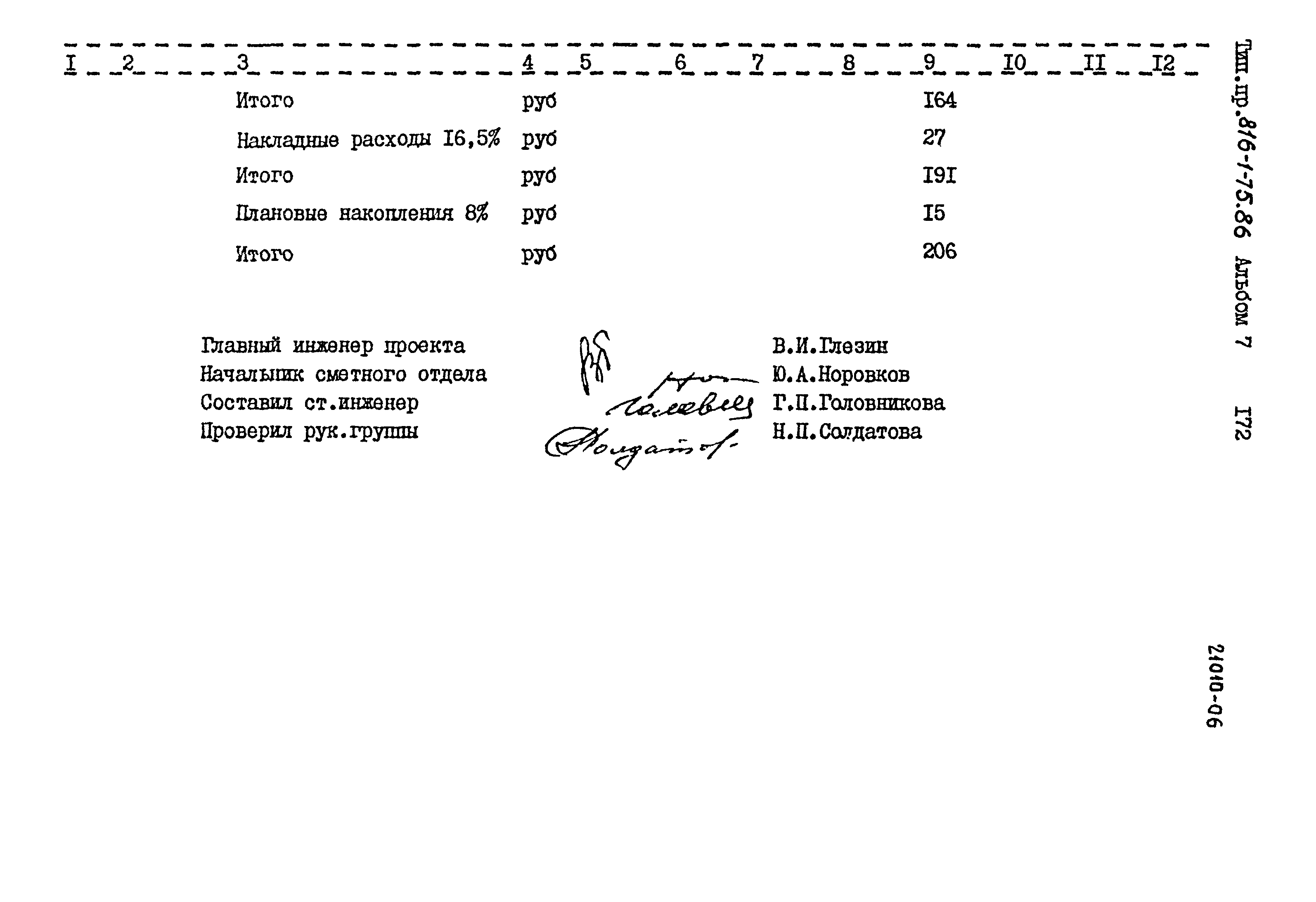 Типовой проект 816-1-75.86