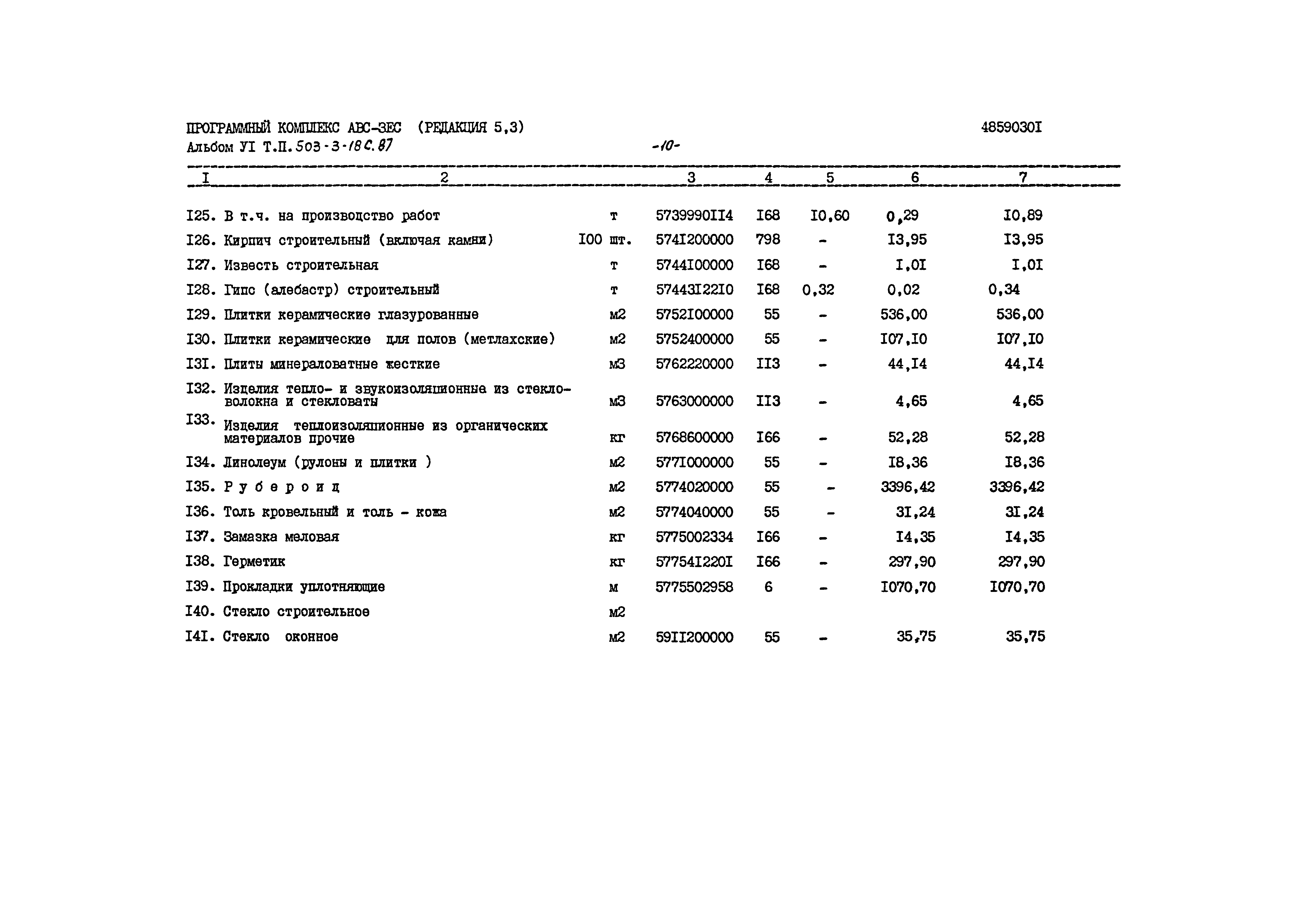 Типовой проект 503-3-18с.87