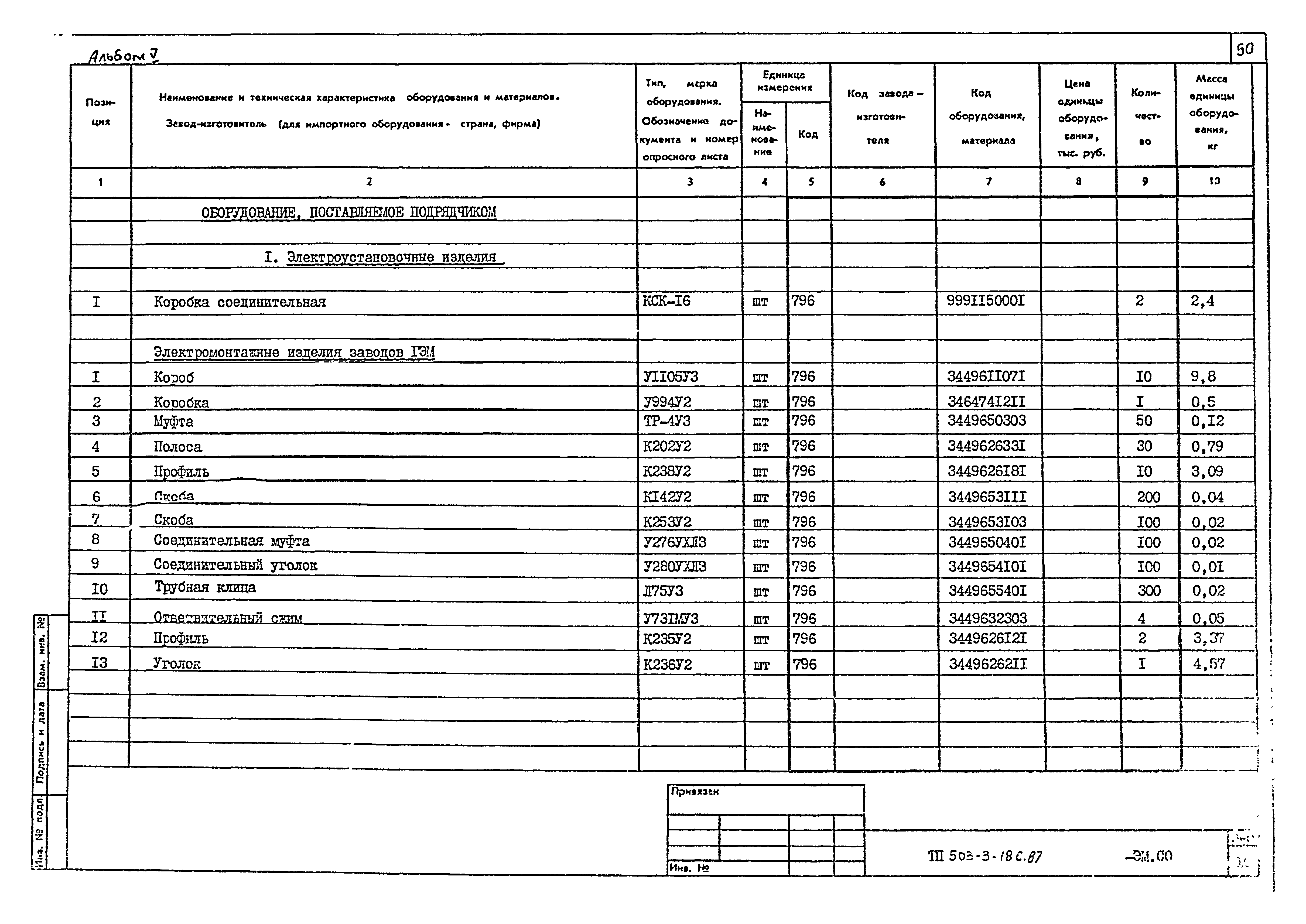 Типовой проект 503-3-18с.87