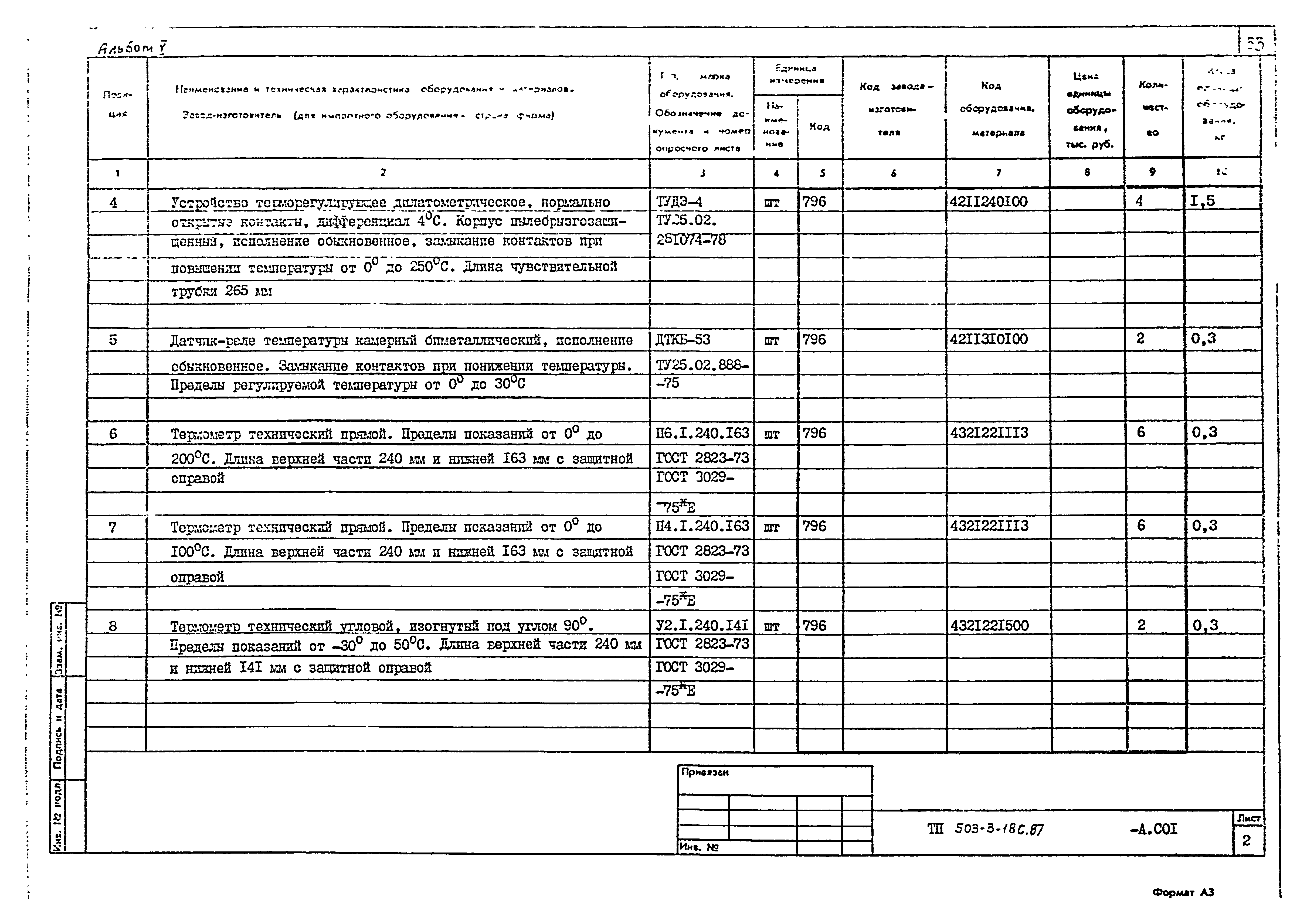 Типовой проект 503-3-18с.87
