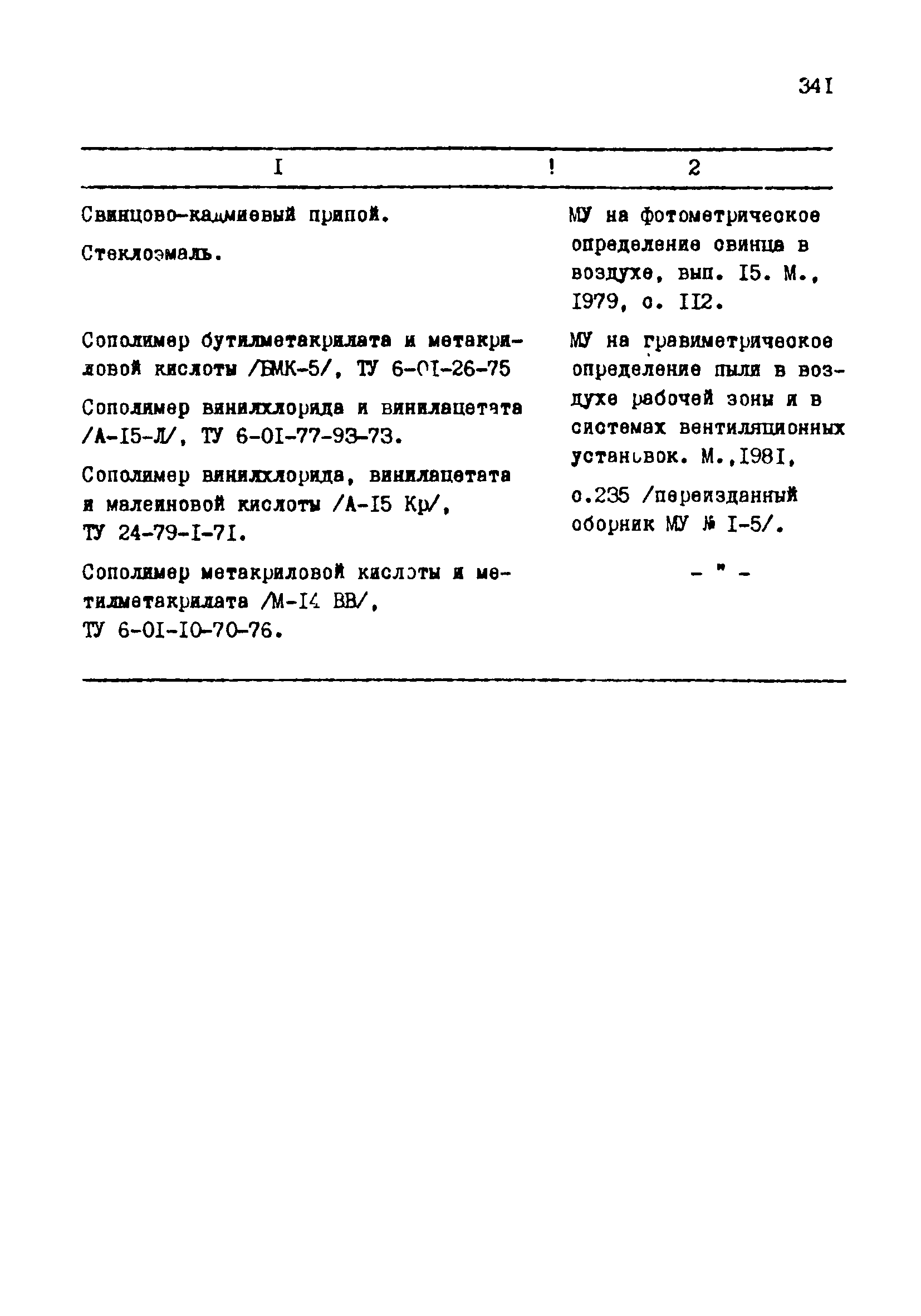 МУ 3974-85
